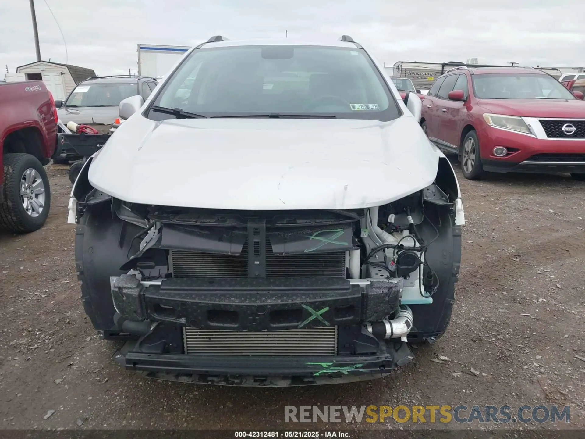 12 Photograph of a damaged car KL7CJPSM9MB362368 CHEVROLET TRAX 2021