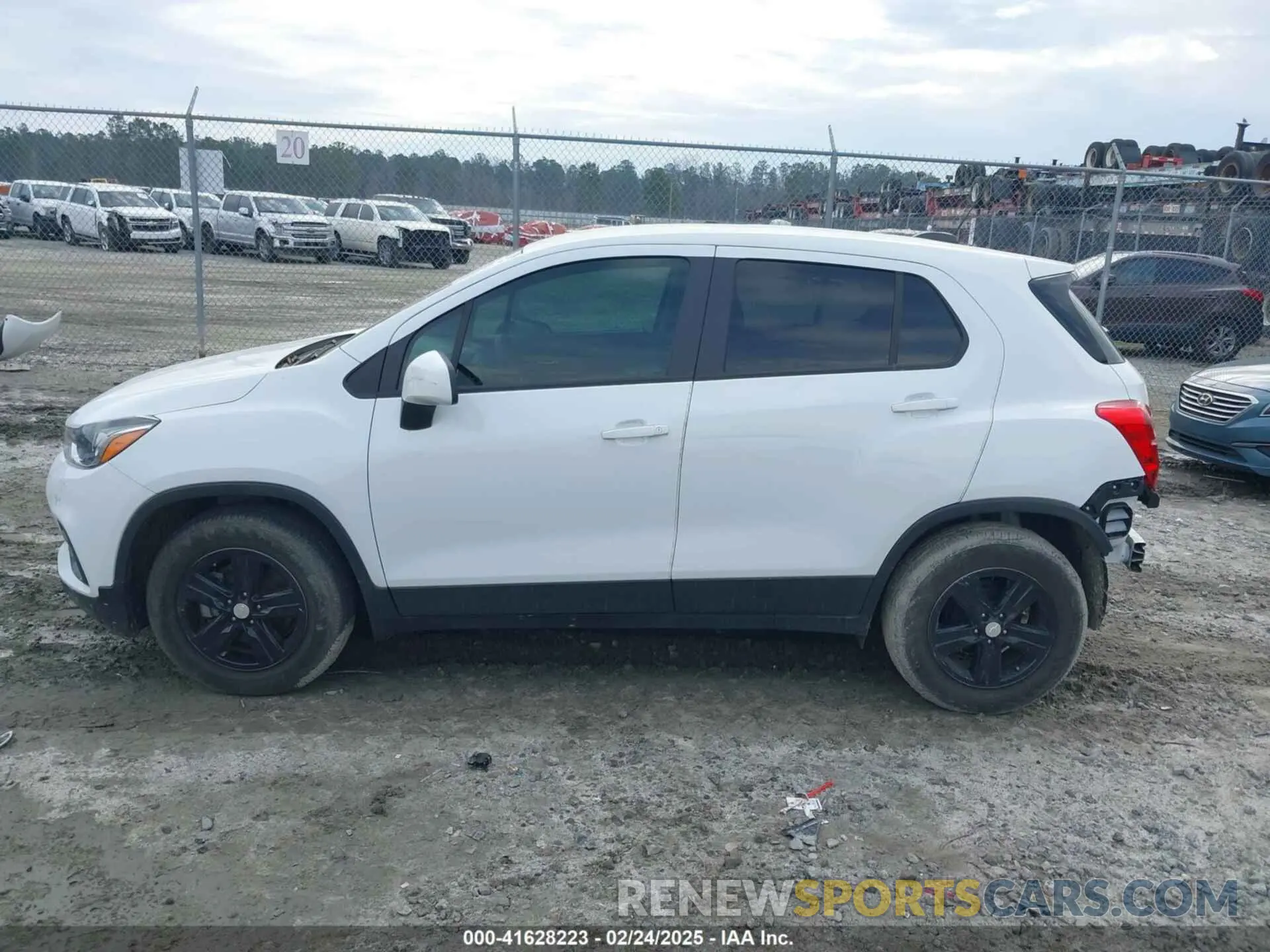 14 Photograph of a damaged car KL7CJKSM0NB507740 CHEVROLET TRAX 2022