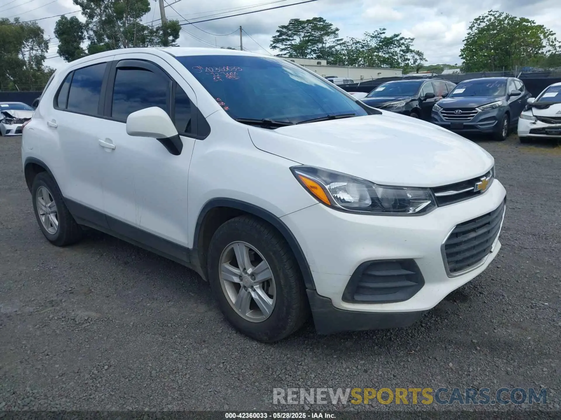 1 Photograph of a damaged car KL7CJKSM3NB524872 CHEVROLET TRAX 2022