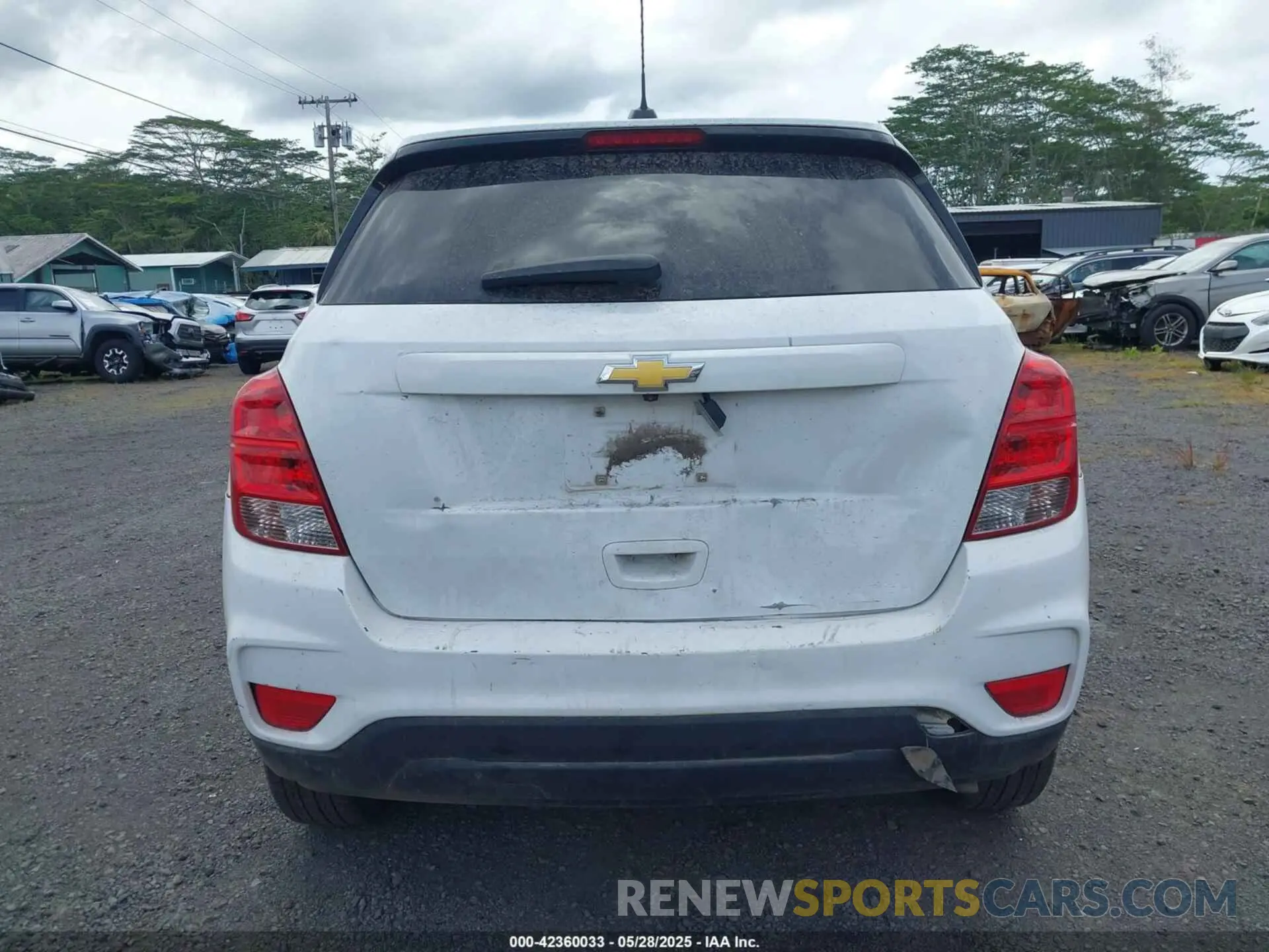 16 Photograph of a damaged car KL7CJKSM3NB524872 CHEVROLET TRAX 2022