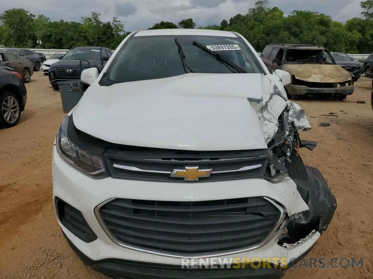 5 Photograph of a damaged car KL7CJKSM7NB549709 CHEVROLET TRAX 2022