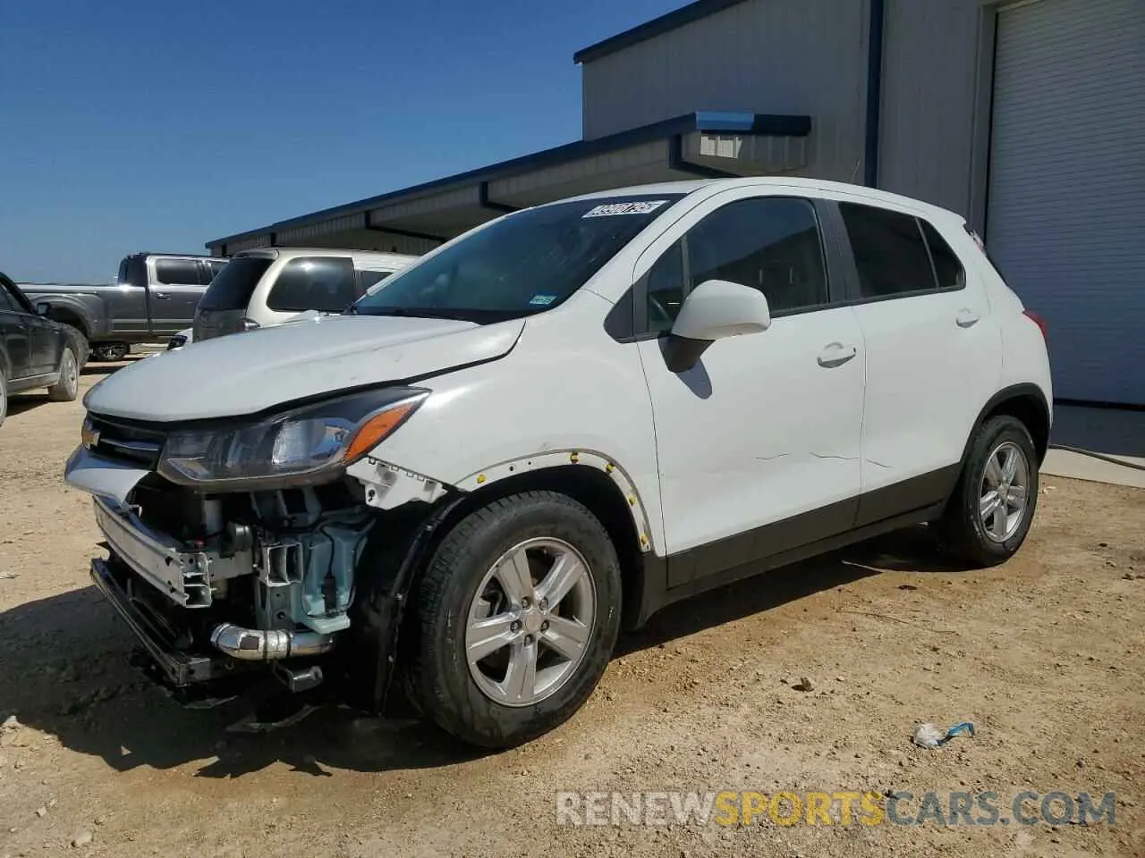 1 Photograph of a damaged car KL7CJKSM8NB524737 CHEVROLET TRAX 2022