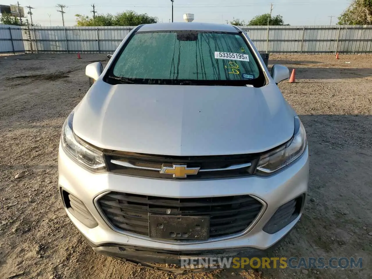 5 Photograph of a damaged car KL7CJKSMXNB522469 CHEVROLET TRAX 2022