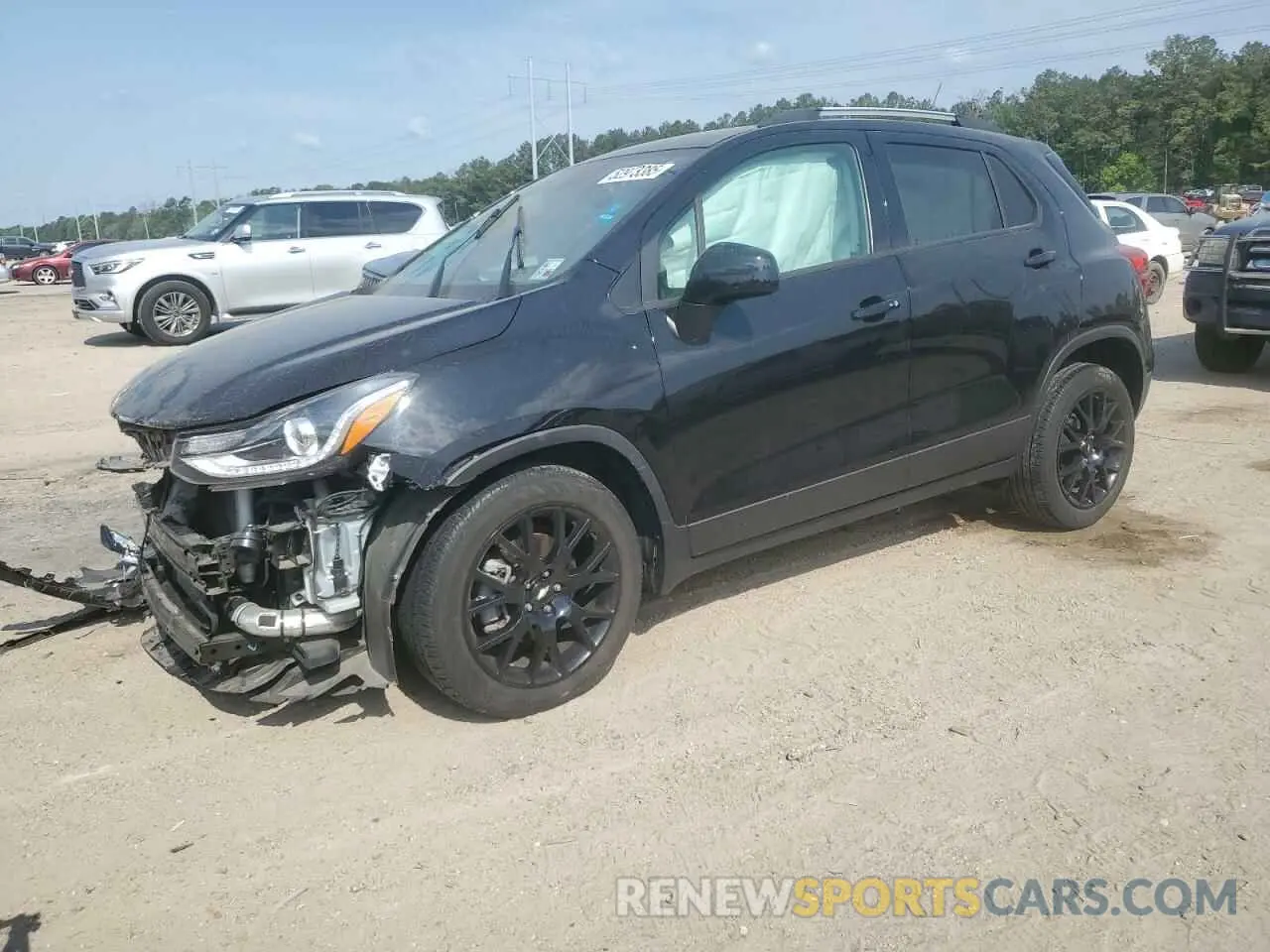 1 Photograph of a damaged car KL7CJLSM1NB529171 CHEVROLET TRAX 2022