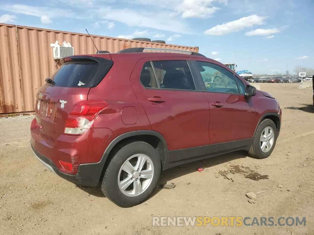 3 Photograph of a damaged car KL7CJLSM1NB546360 CHEVROLET TRAX 2022