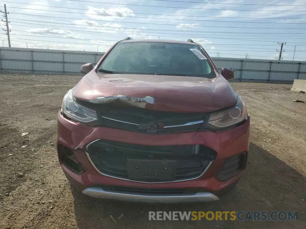 5 Photograph of a damaged car KL7CJLSM1NB546360 CHEVROLET TRAX 2022