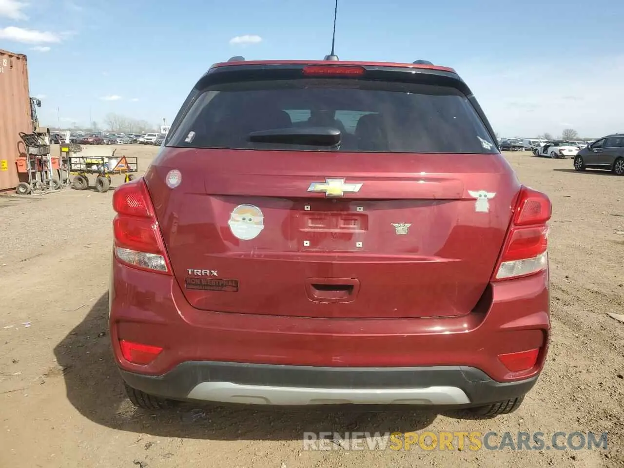 6 Photograph of a damaged car KL7CJLSM1NB546360 CHEVROLET TRAX 2022