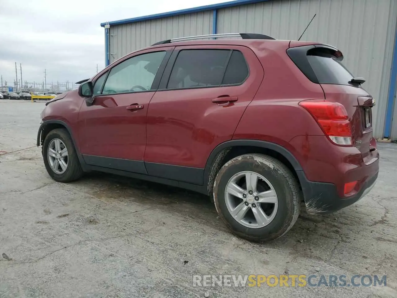 2 Photograph of a damaged car KL7CJLSM1NB560579 CHEVROLET TRAX 2022