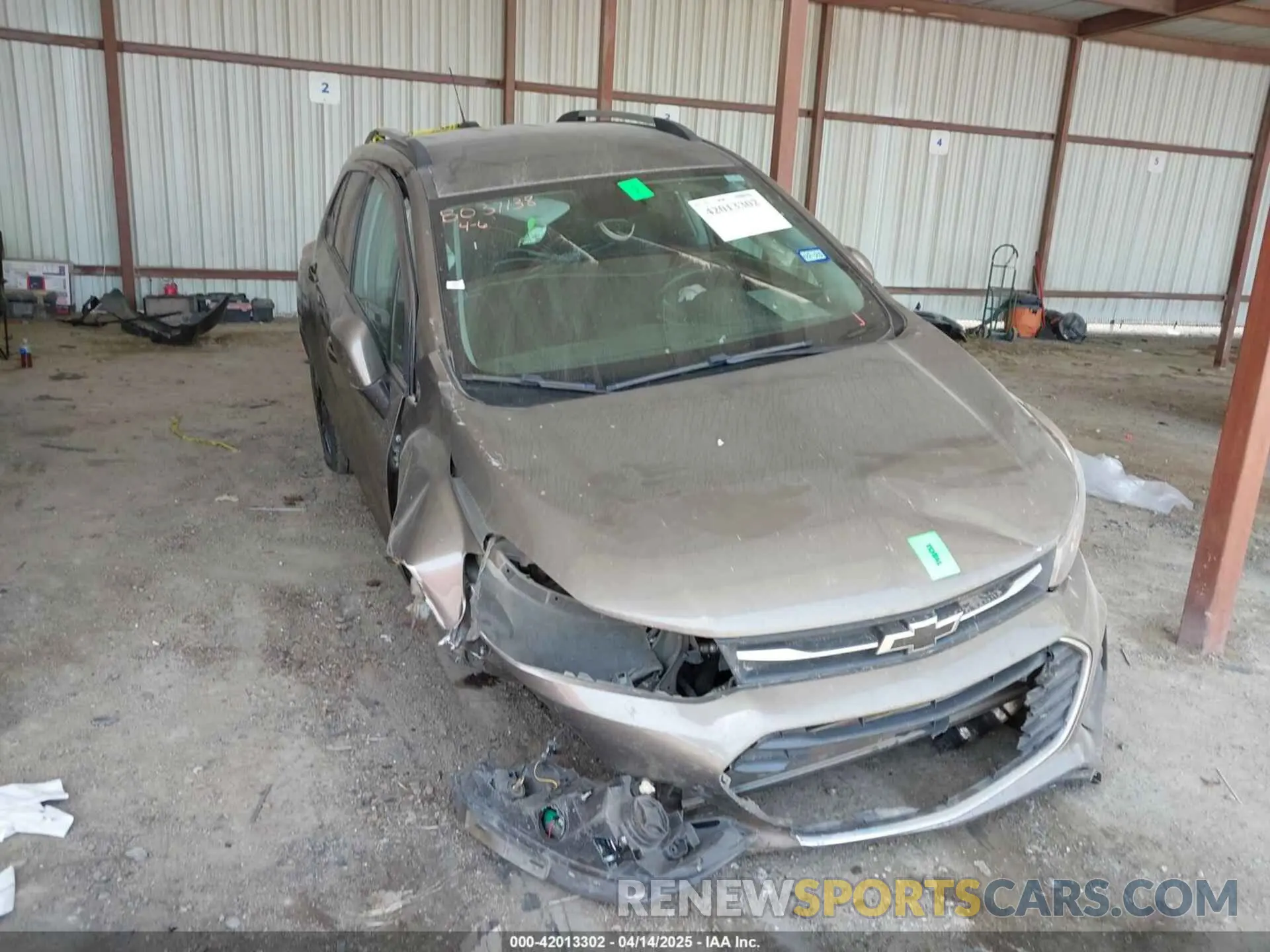 6 Photograph of a damaged car KL7CJLSM2NB514680 CHEVROLET TRAX 2022
