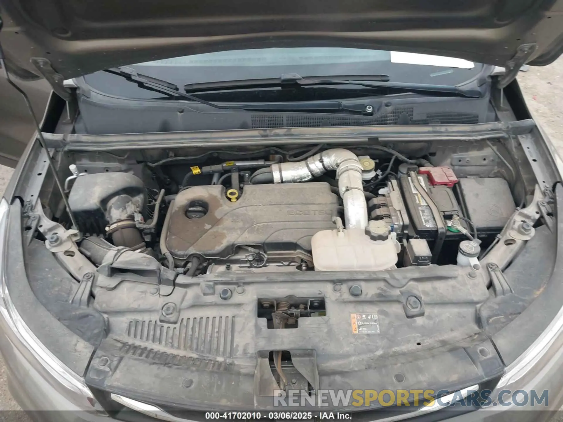 10 Photograph of a damaged car KL7CJLSM2NB563216 CHEVROLET TRAX 2022