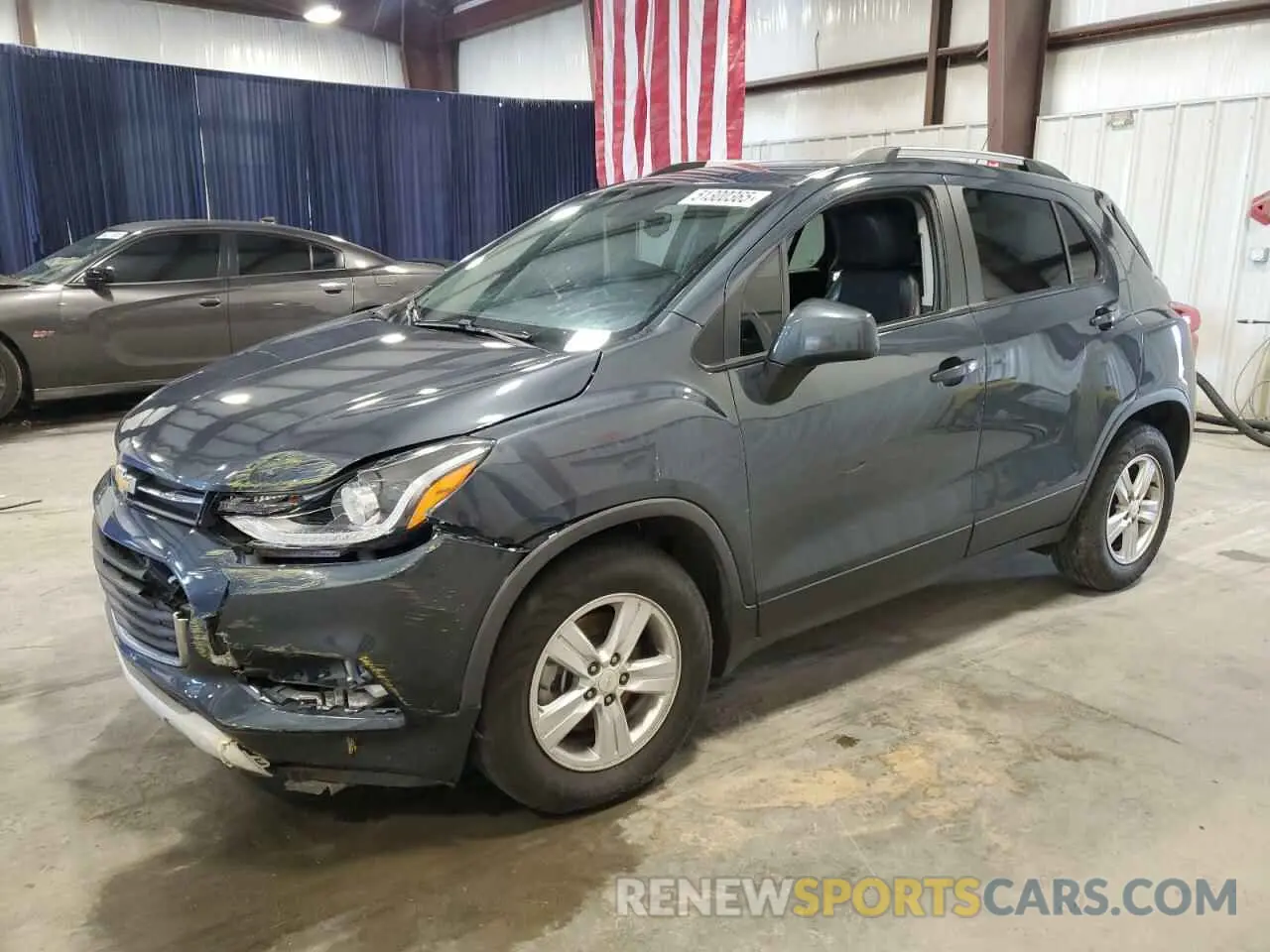 1 Photograph of a damaged car KL7CJLSM3NB530483 CHEVROLET TRAX 2022
