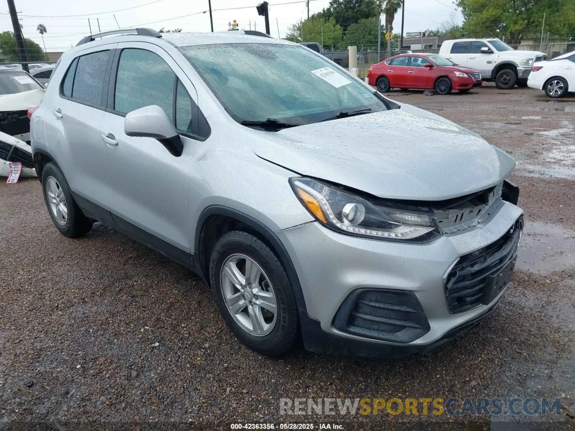 1 Photograph of a damaged car KL7CJLSM3NB536753 CHEVROLET TRAX 2022