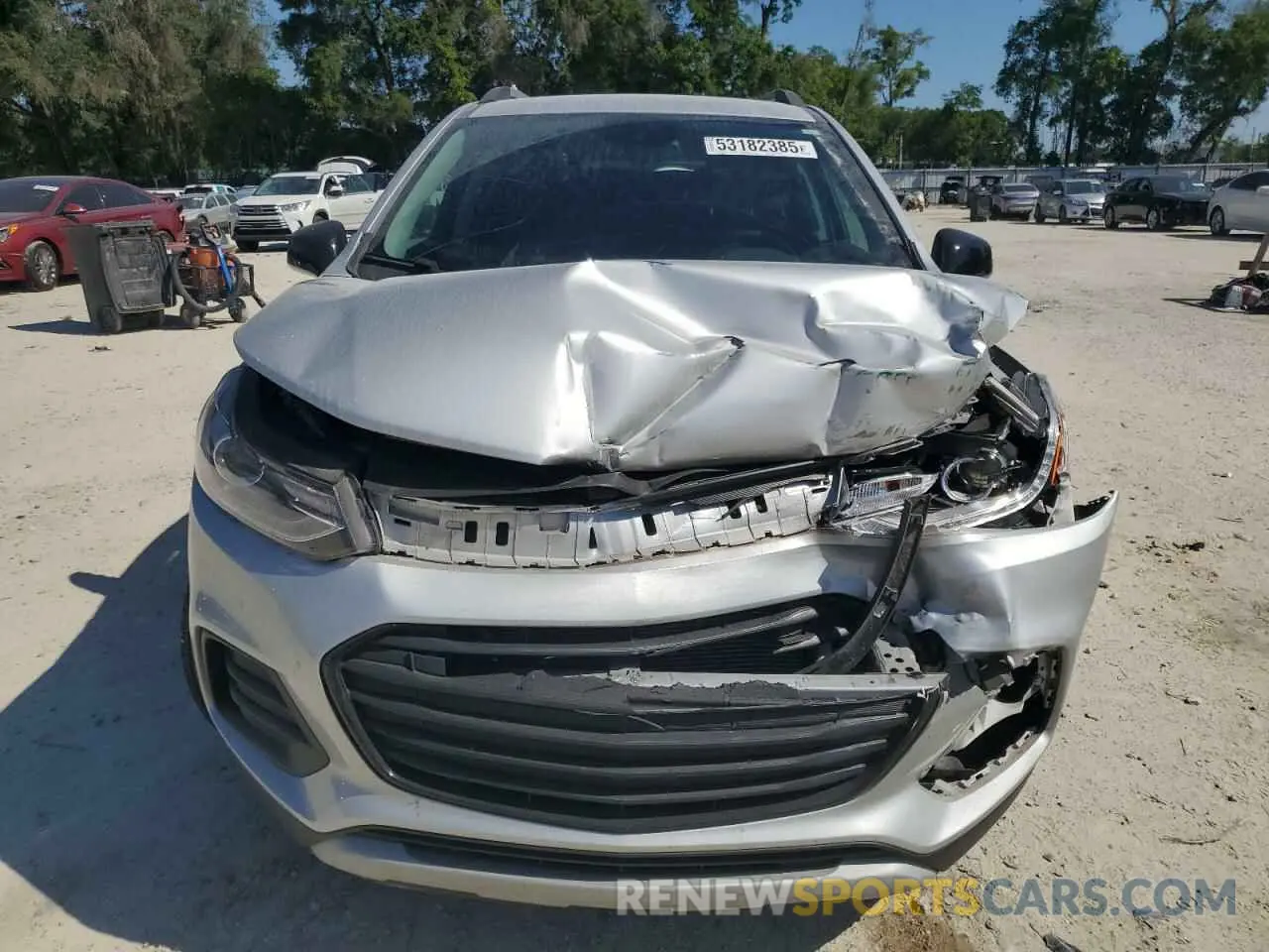 5 Photograph of a damaged car KL7CJLSM5NB557748 CHEVROLET TRAX 2022