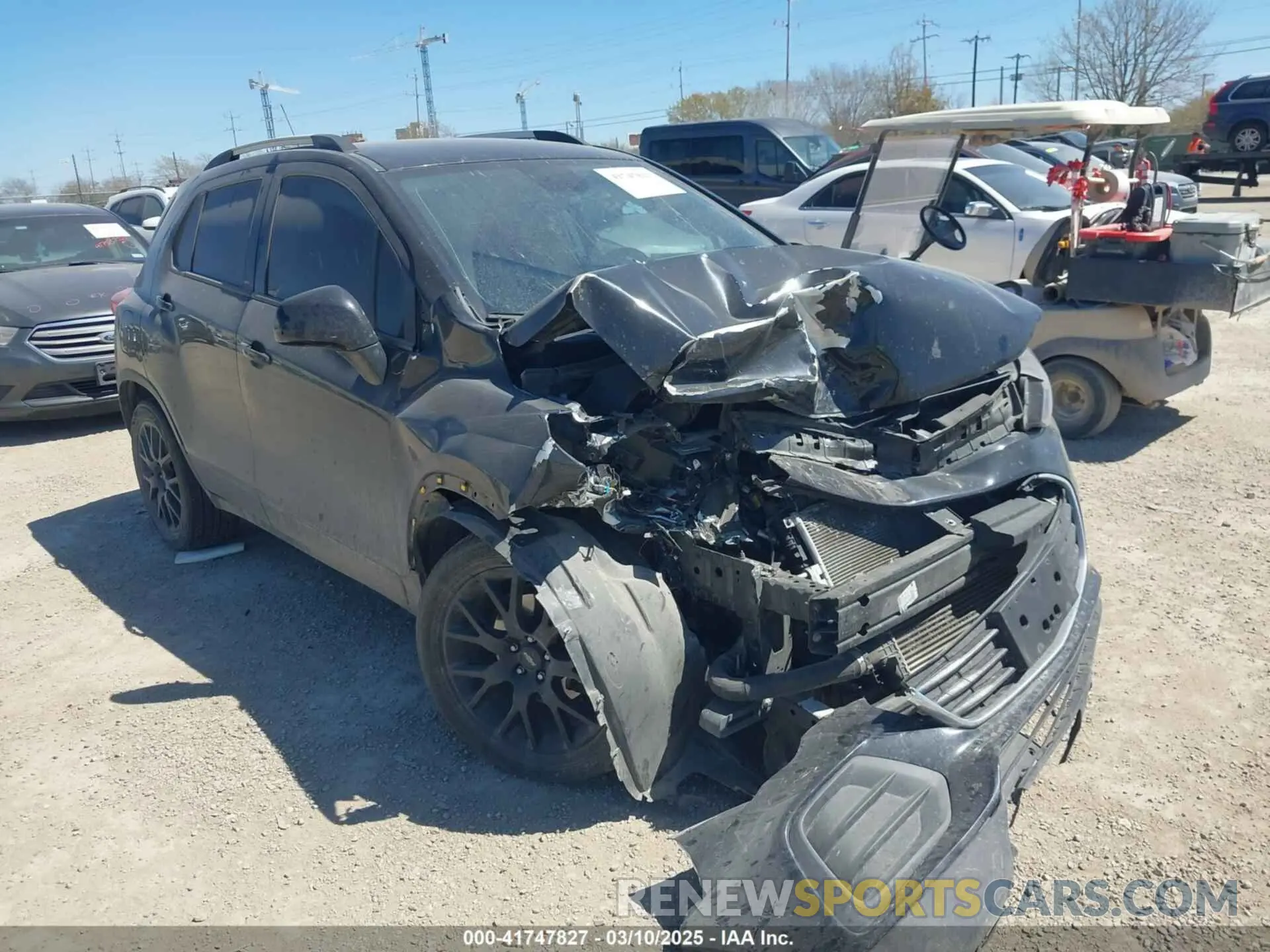 1 Photograph of a damaged car KL7CJLSM9NB516913 CHEVROLET TRAX 2022