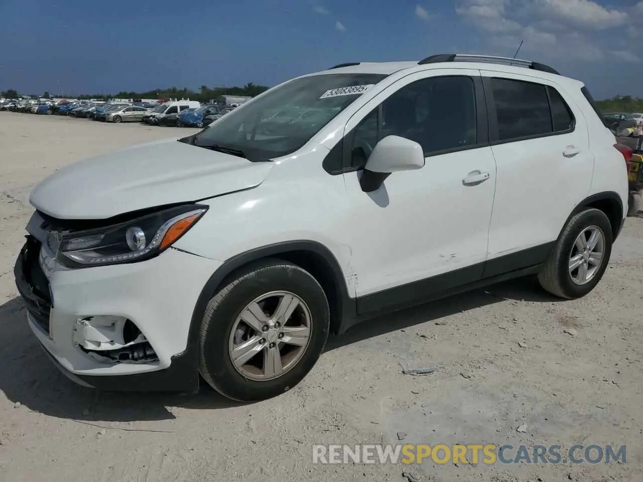 1 Photograph of a damaged car KL7CJLSM9NB562578 CHEVROLET TRAX 2022