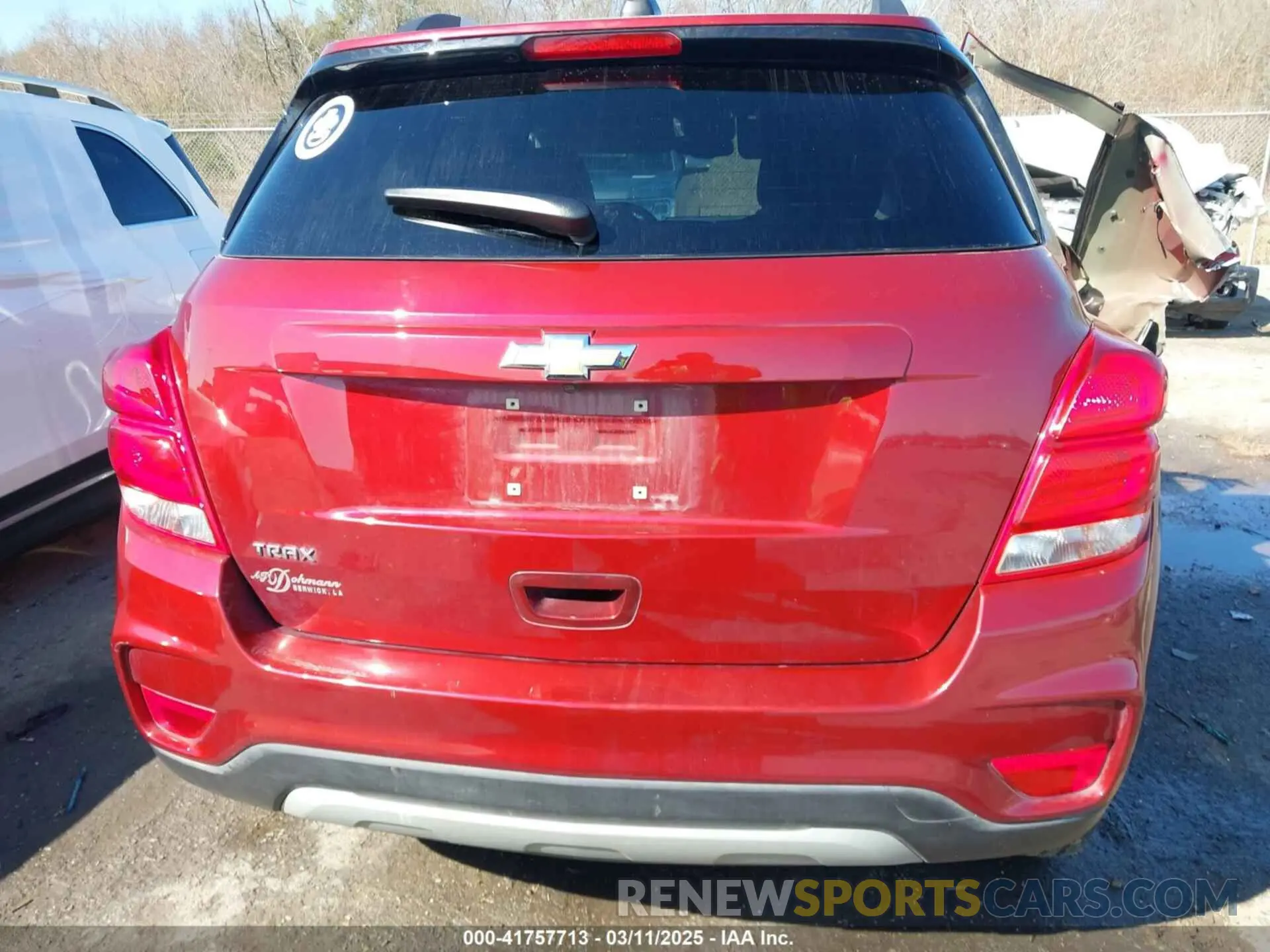 16 Photograph of a damaged car KL7CJLSM9NB568820 CHEVROLET TRAX 2022