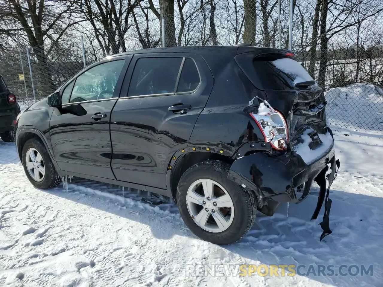 2 Photograph of a damaged car KL7CJNSM0NB516570 CHEVROLET TRAX 2022