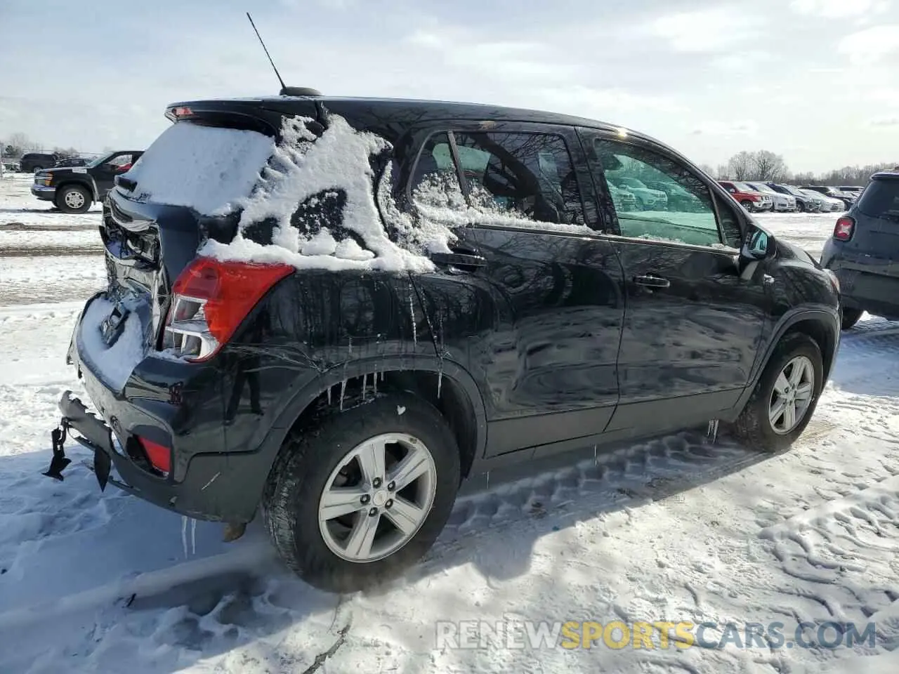 3 Photograph of a damaged car KL7CJNSM0NB516570 CHEVROLET TRAX 2022