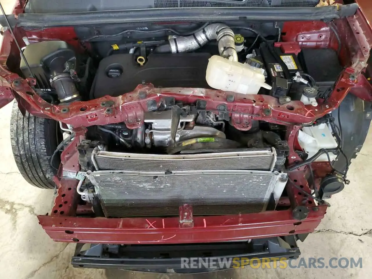 12 Photograph of a damaged car KL7CJNSM1NB502337 CHEVROLET TRAX 2022