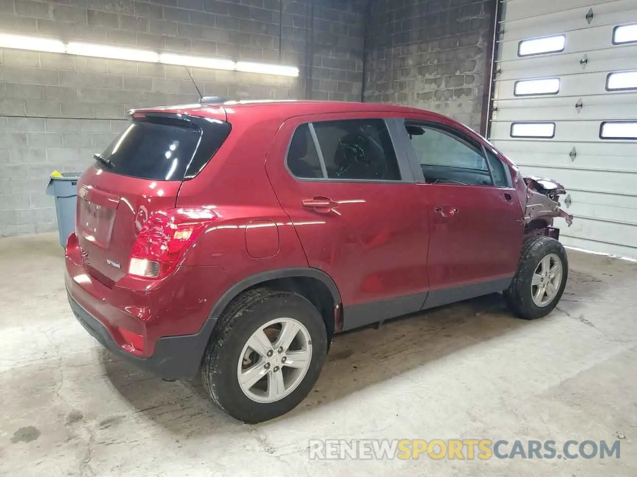 3 Photograph of a damaged car KL7CJNSM1NB502337 CHEVROLET TRAX 2022