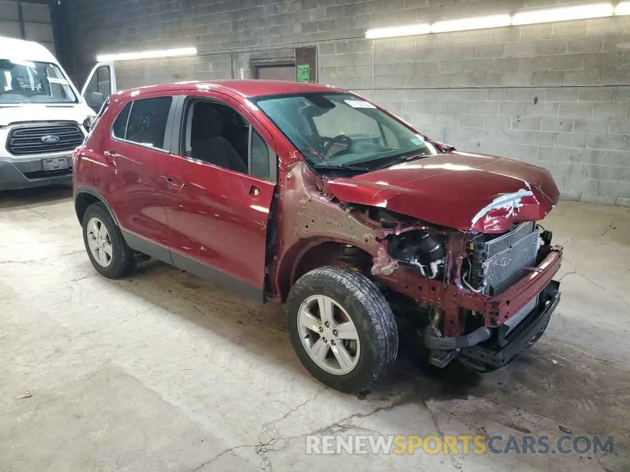 4 Photograph of a damaged car KL7CJNSM1NB502337 CHEVROLET TRAX 2022