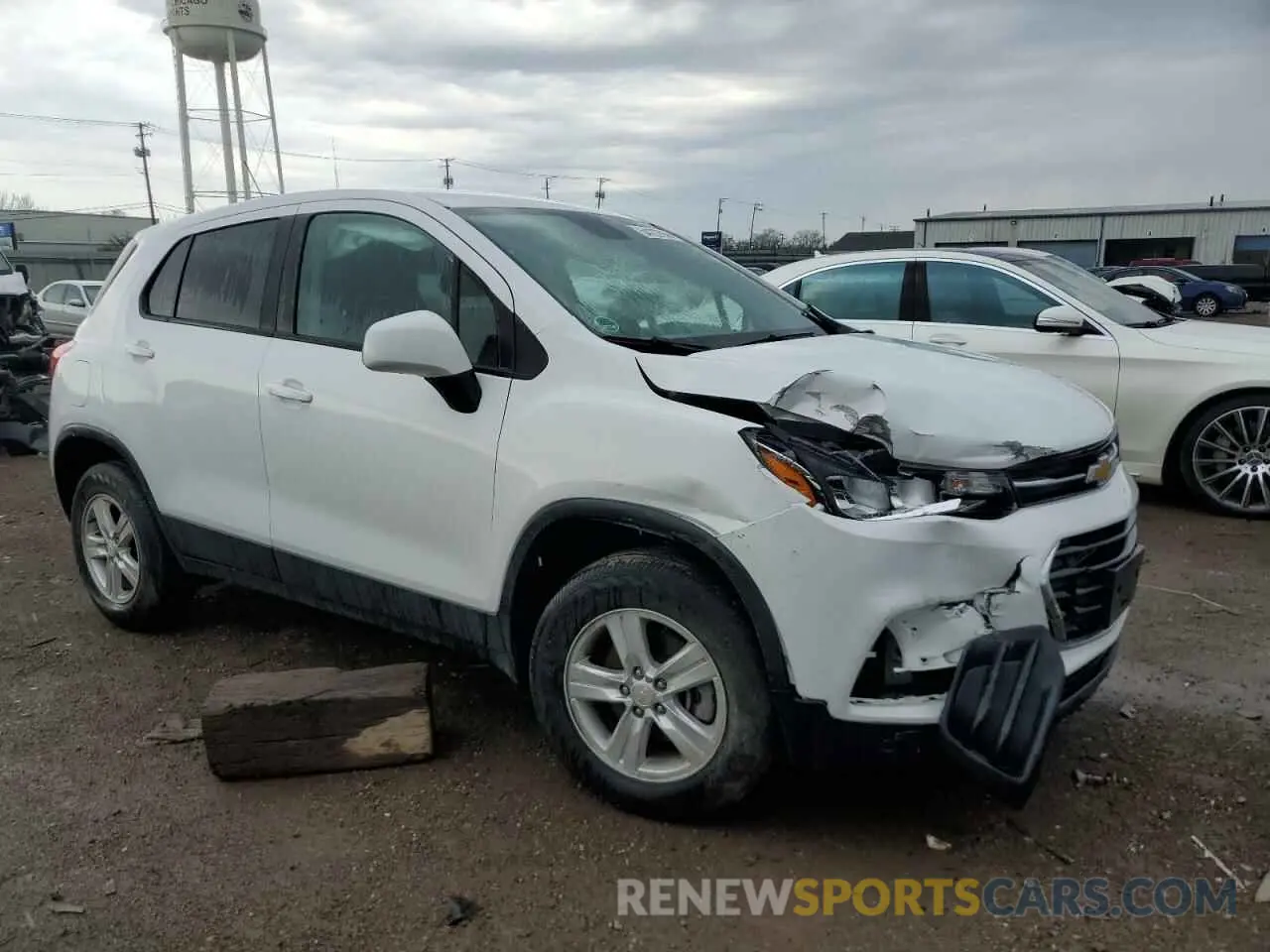 4 Photograph of a damaged car KL7CJNSM1NB547813 CHEVROLET TRAX 2022