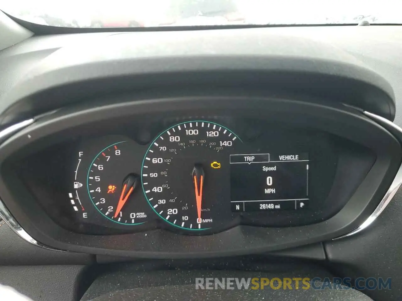 9 Photograph of a damaged car KL7CJNSM1NB547813 CHEVROLET TRAX 2022