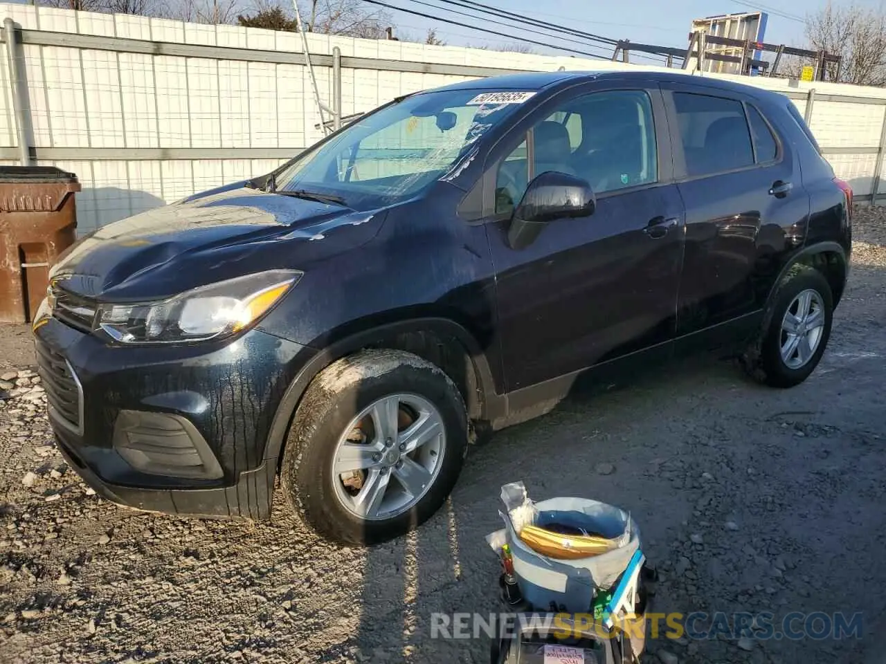 1 Photograph of a damaged car KL7CJNSM2NB502895 CHEVROLET TRAX 2022