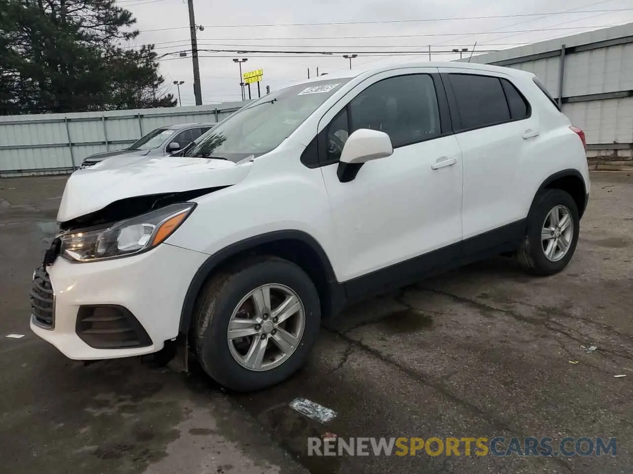 1 Photograph of a damaged car KL7CJNSM3NB549594 CHEVROLET TRAX 2022