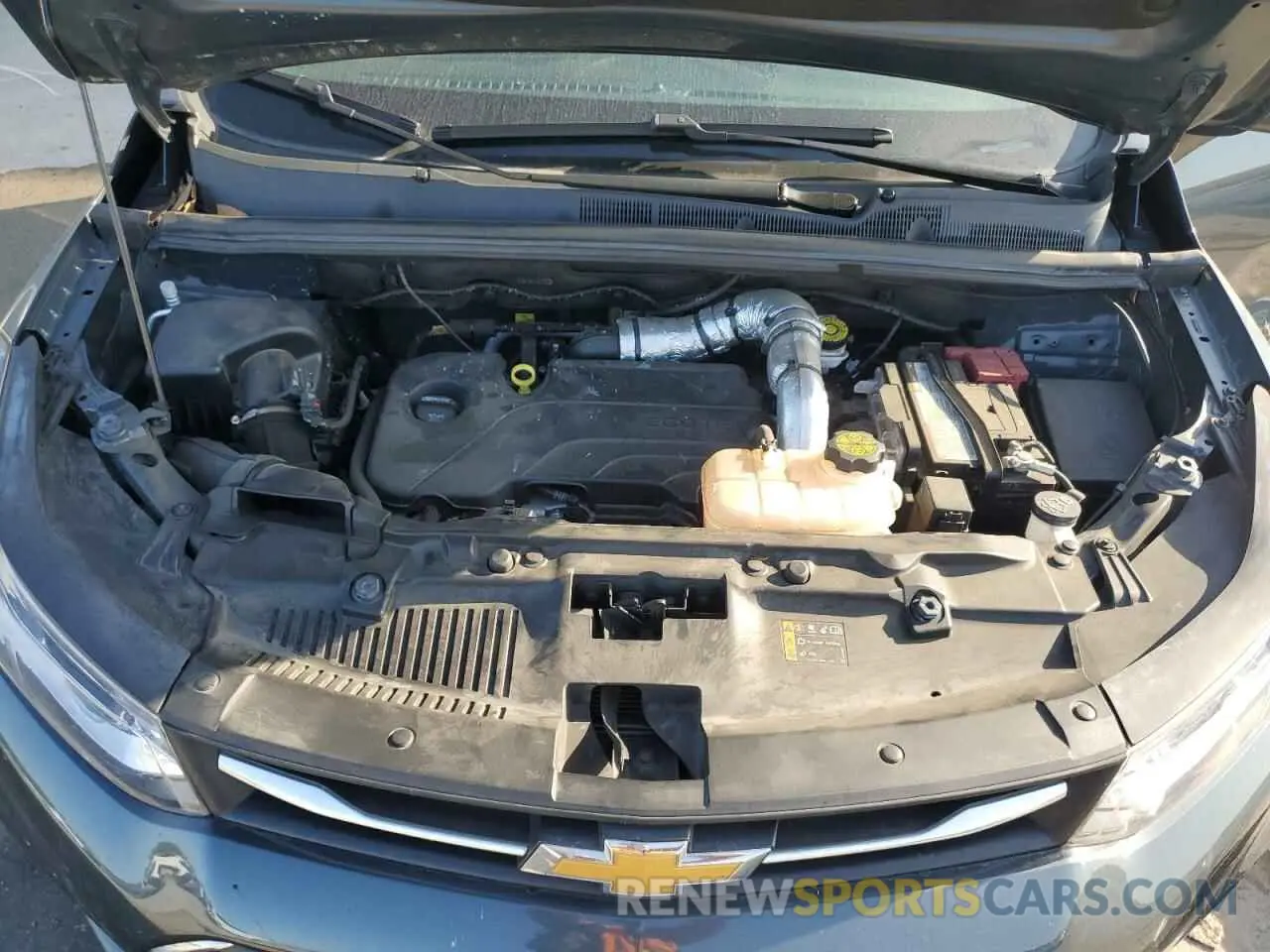 12 Photograph of a damaged car KL7CJNSM4NB543514 CHEVROLET TRAX 2022