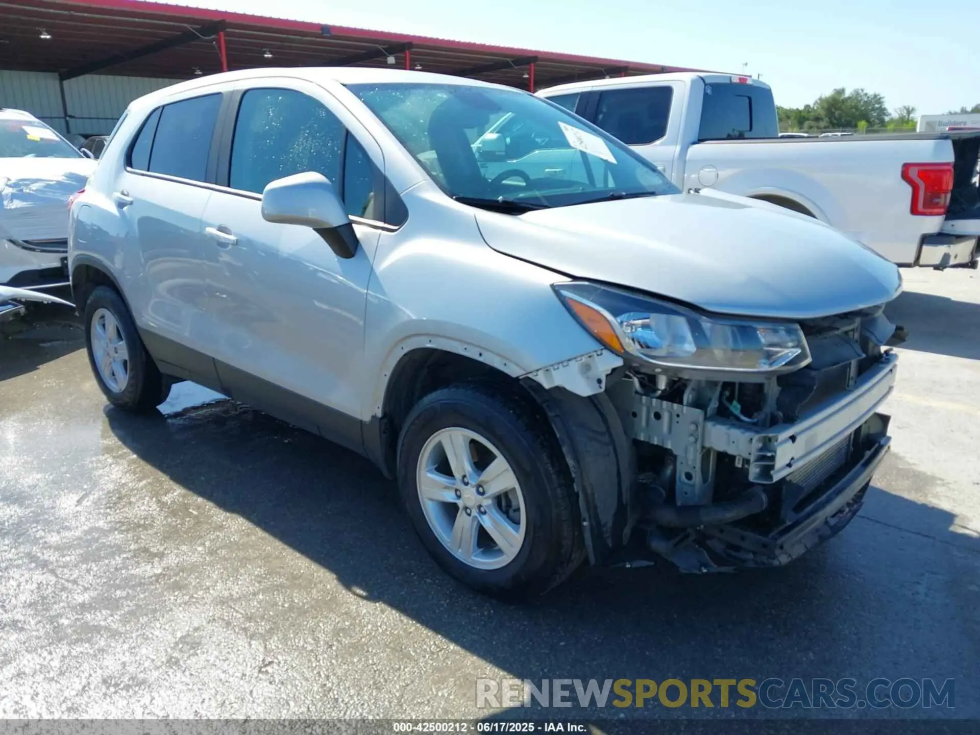 1 Photograph of a damaged car KL7CJNSM5NB503071 CHEVROLET TRAX 2022