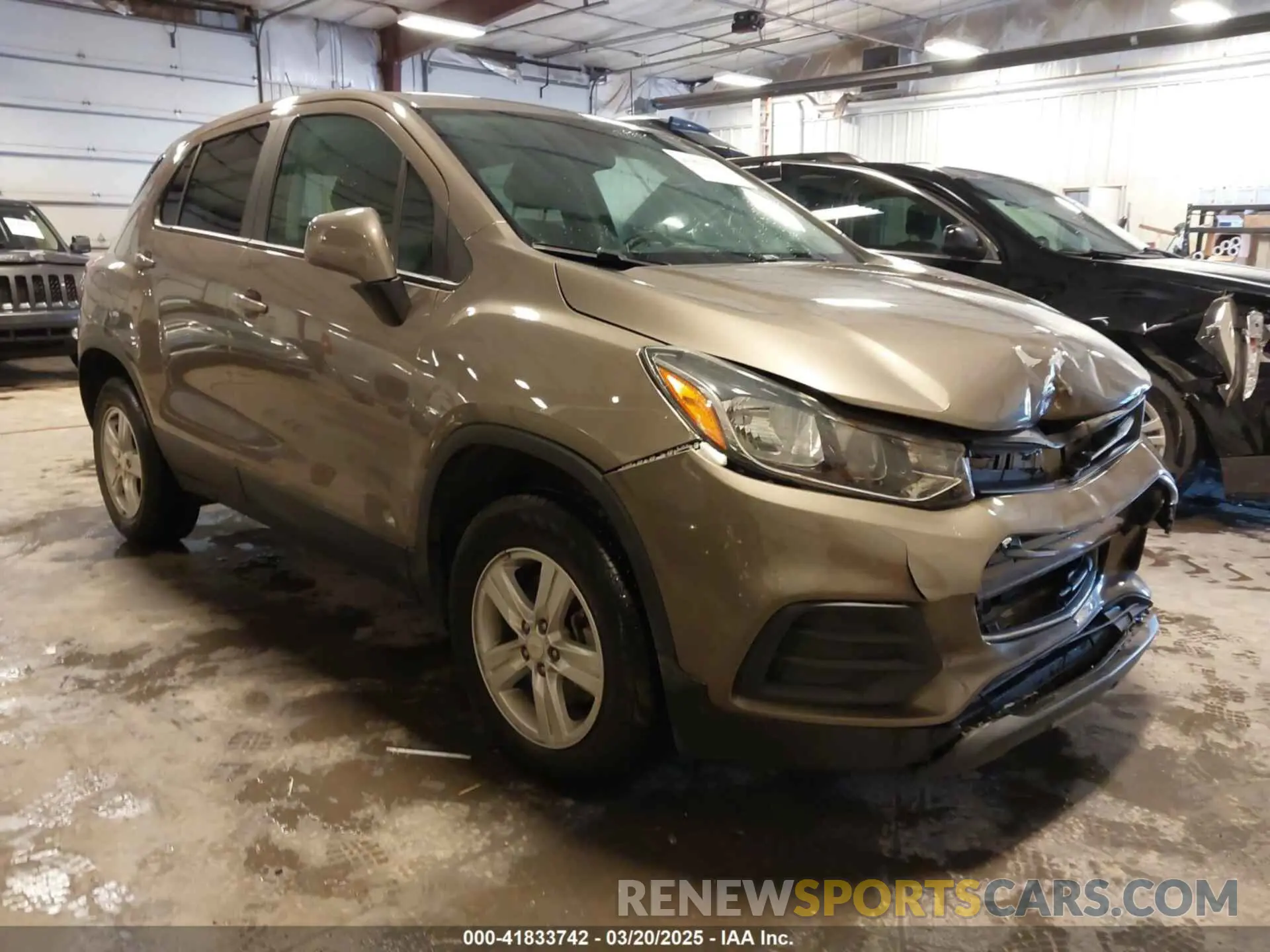 1 Photograph of a damaged car KL7CJNSM5NB509906 CHEVROLET TRAX 2022