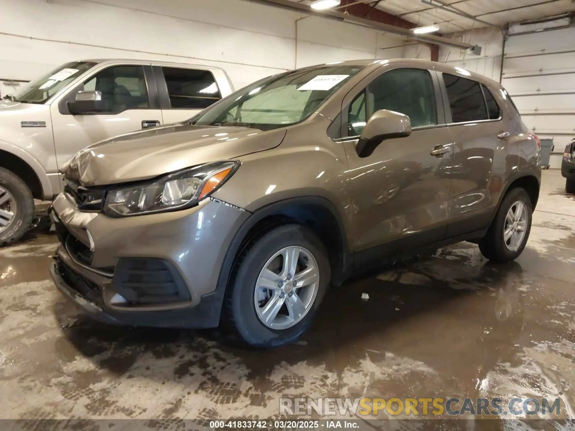 2 Photograph of a damaged car KL7CJNSM5NB509906 CHEVROLET TRAX 2022