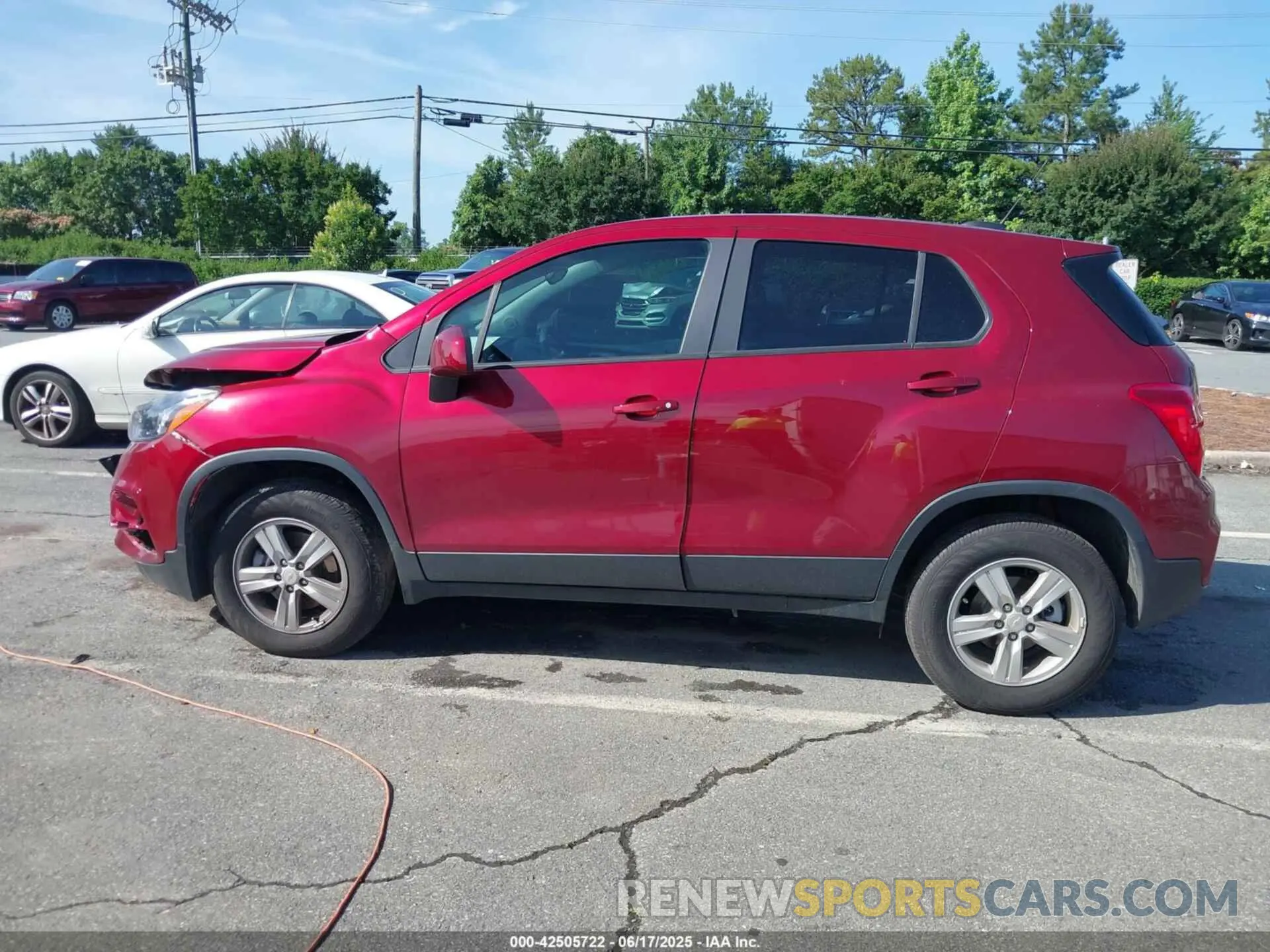 14 Photograph of a damaged car KL7CJNSM5NB511252 CHEVROLET TRAX 2022
