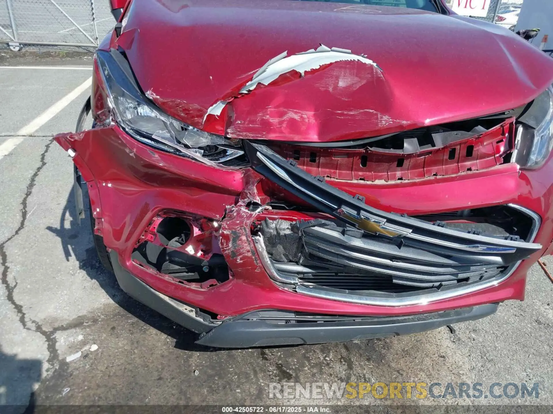 6 Photograph of a damaged car KL7CJNSM5NB511252 CHEVROLET TRAX 2022