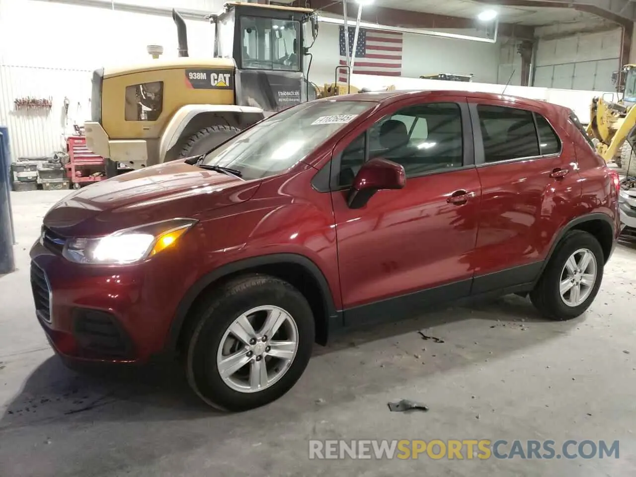 1 Photograph of a damaged car KL7CJNSM5NB512451 CHEVROLET TRAX 2022