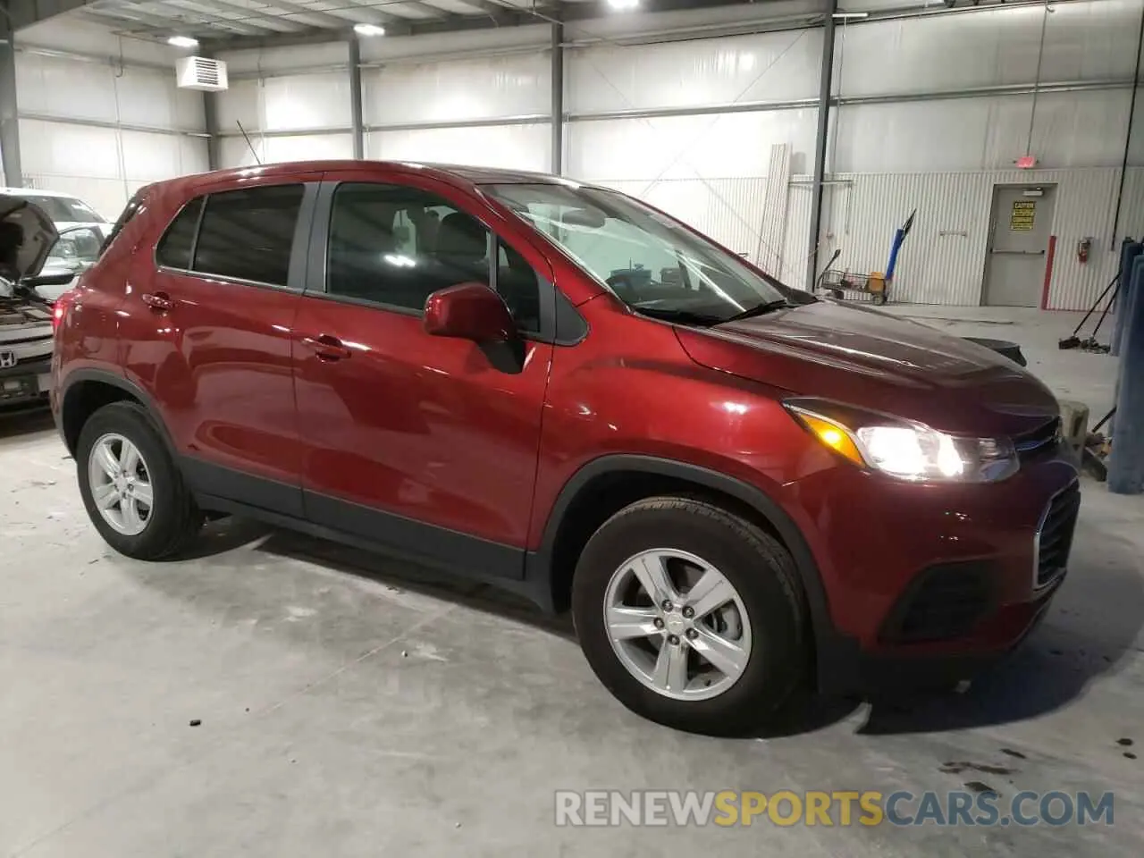 4 Photograph of a damaged car KL7CJNSM5NB512451 CHEVROLET TRAX 2022