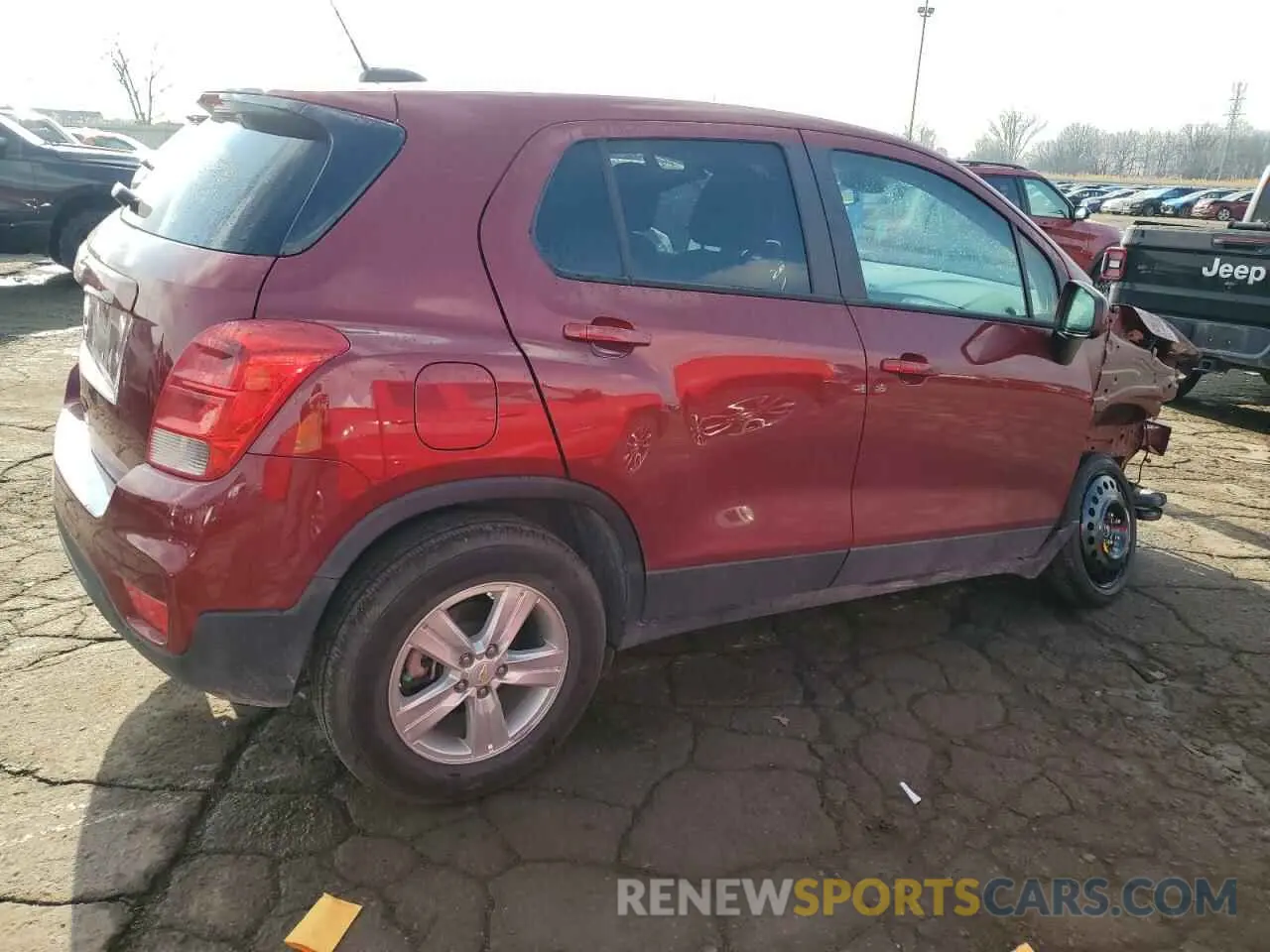 3 Photograph of a damaged car KL7CJNSM7NB505338 CHEVROLET TRAX 2022
