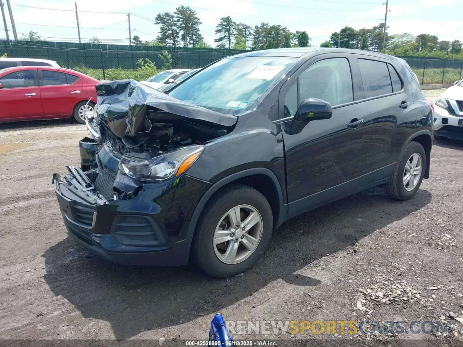 2 Photograph of a damaged car KL7CJNSM7NB550862 CHEVROLET TRAX 2022
