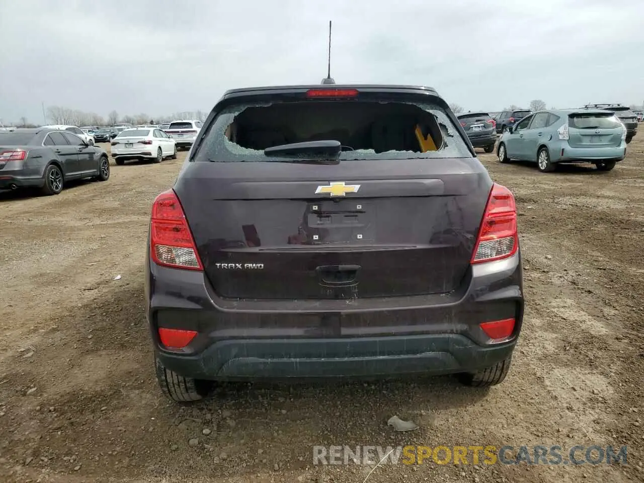 6 Photograph of a damaged car KL7CJNSM8NB505347 CHEVROLET TRAX 2022