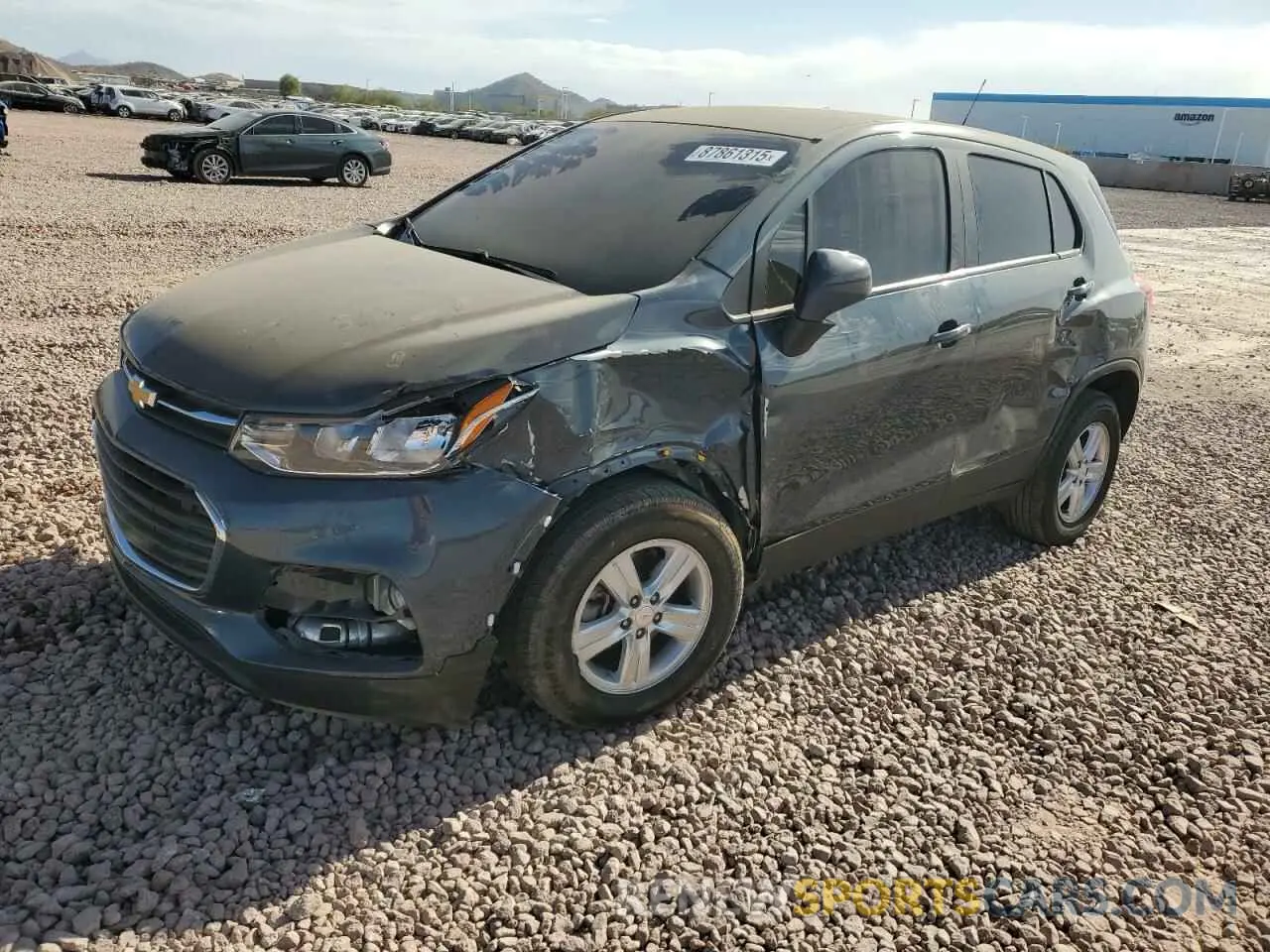 1 Photograph of a damaged car KL7CJNSM8NB507776 CHEVROLET TRAX 2022