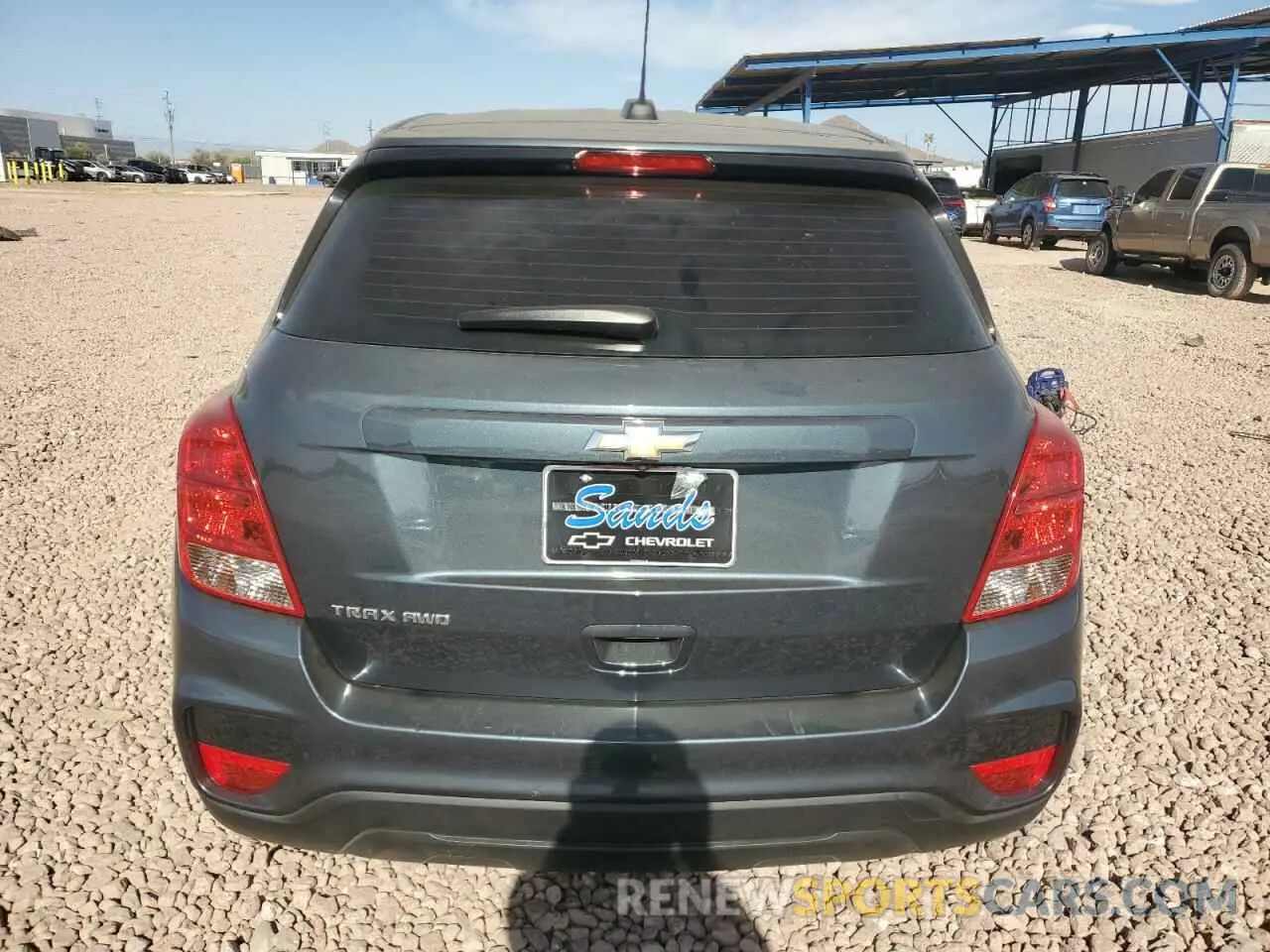 6 Photograph of a damaged car KL7CJNSM8NB507776 CHEVROLET TRAX 2022