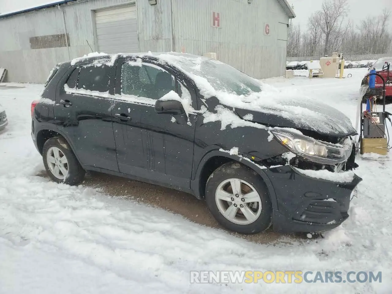 4 Photograph of a damaged car KL7CJNSM9NB544593 CHEVROLET TRAX 2022