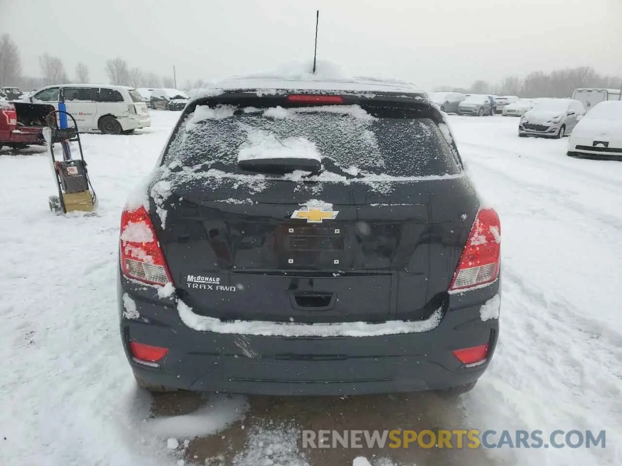 6 Photograph of a damaged car KL7CJNSM9NB544593 CHEVROLET TRAX 2022