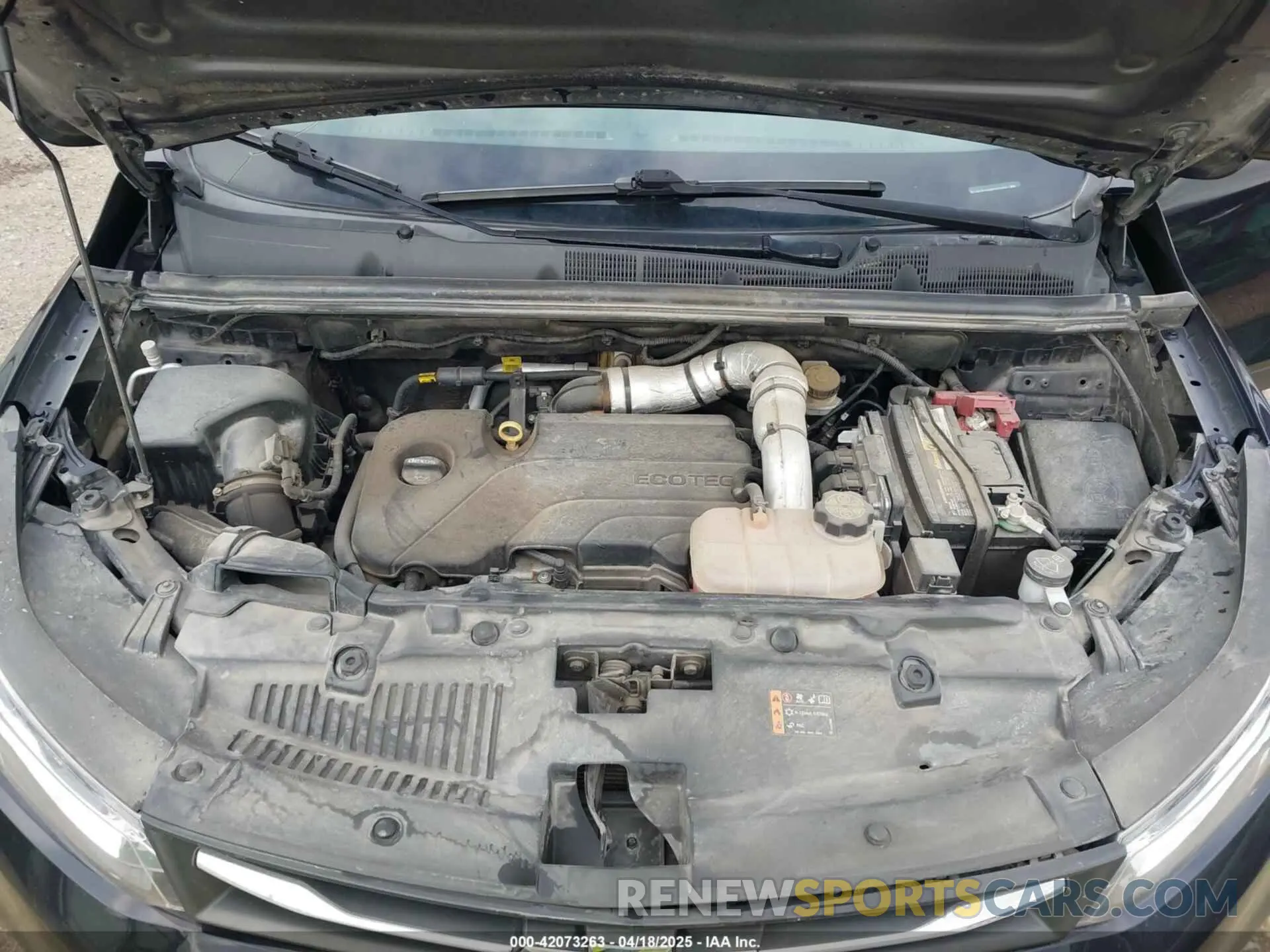 10 Photograph of a damaged car KL7CJNSMXNB503258 CHEVROLET TRAX 2022