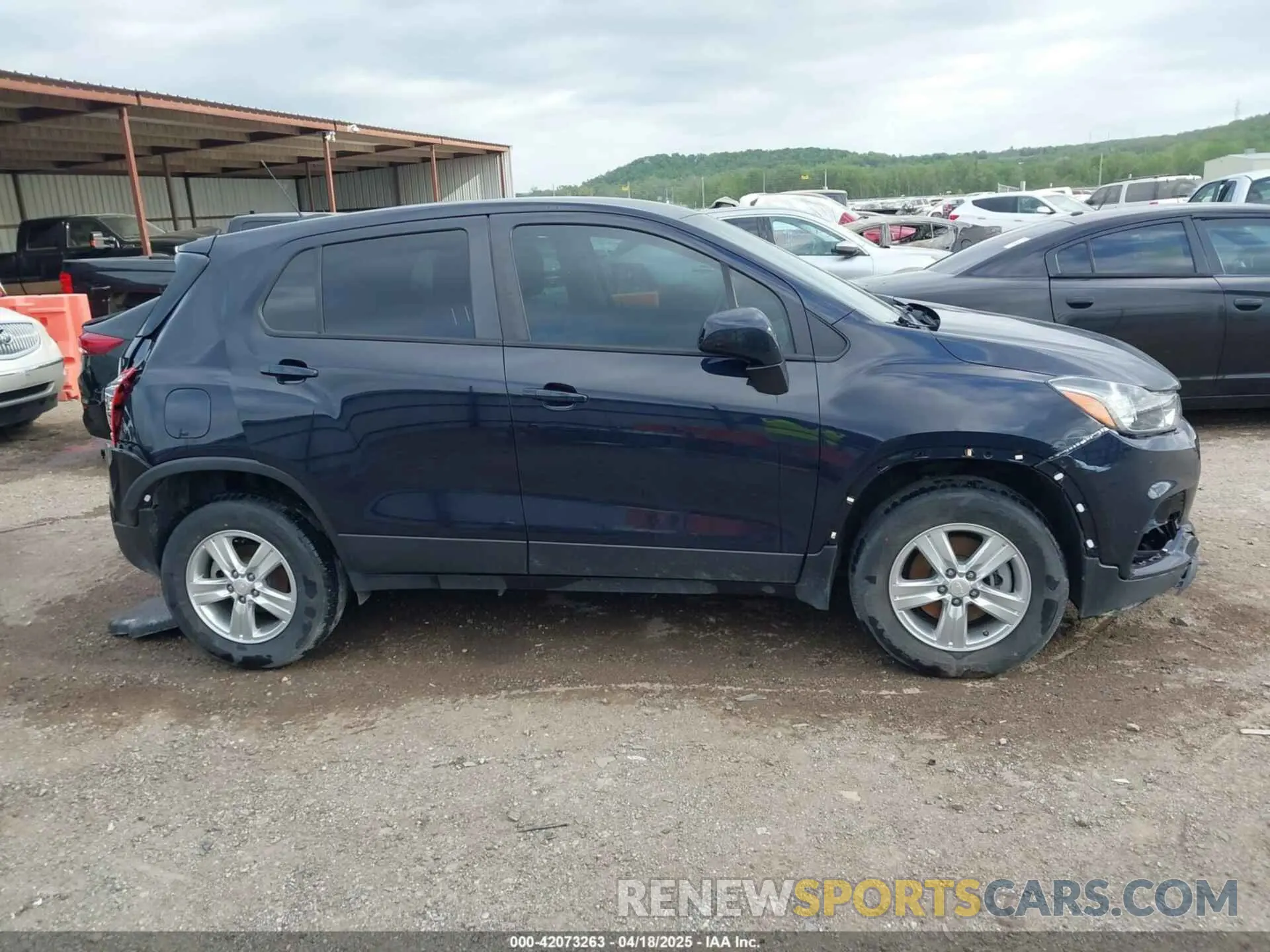 14 Photograph of a damaged car KL7CJNSMXNB503258 CHEVROLET TRAX 2022