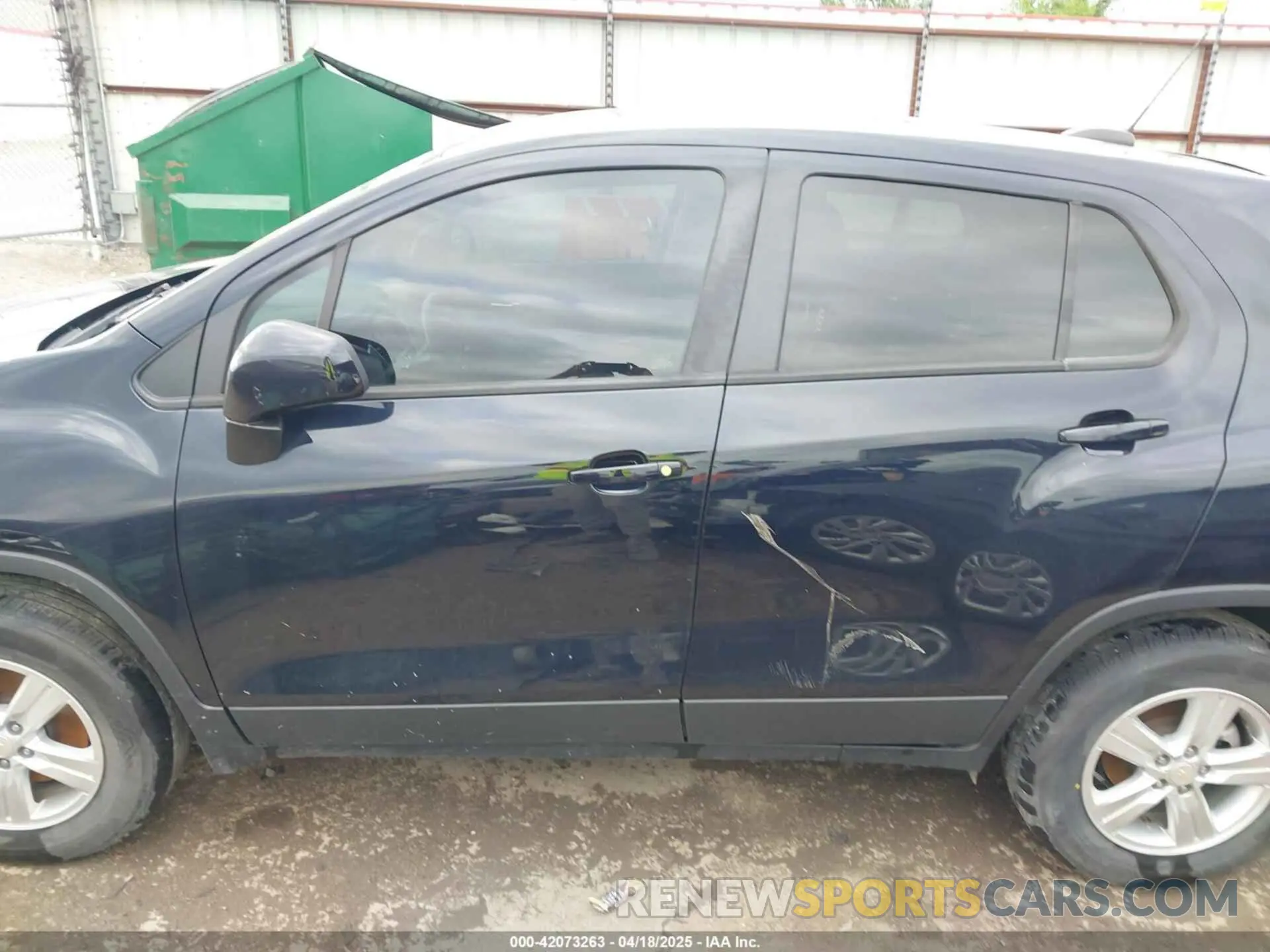 15 Photograph of a damaged car KL7CJNSMXNB503258 CHEVROLET TRAX 2022