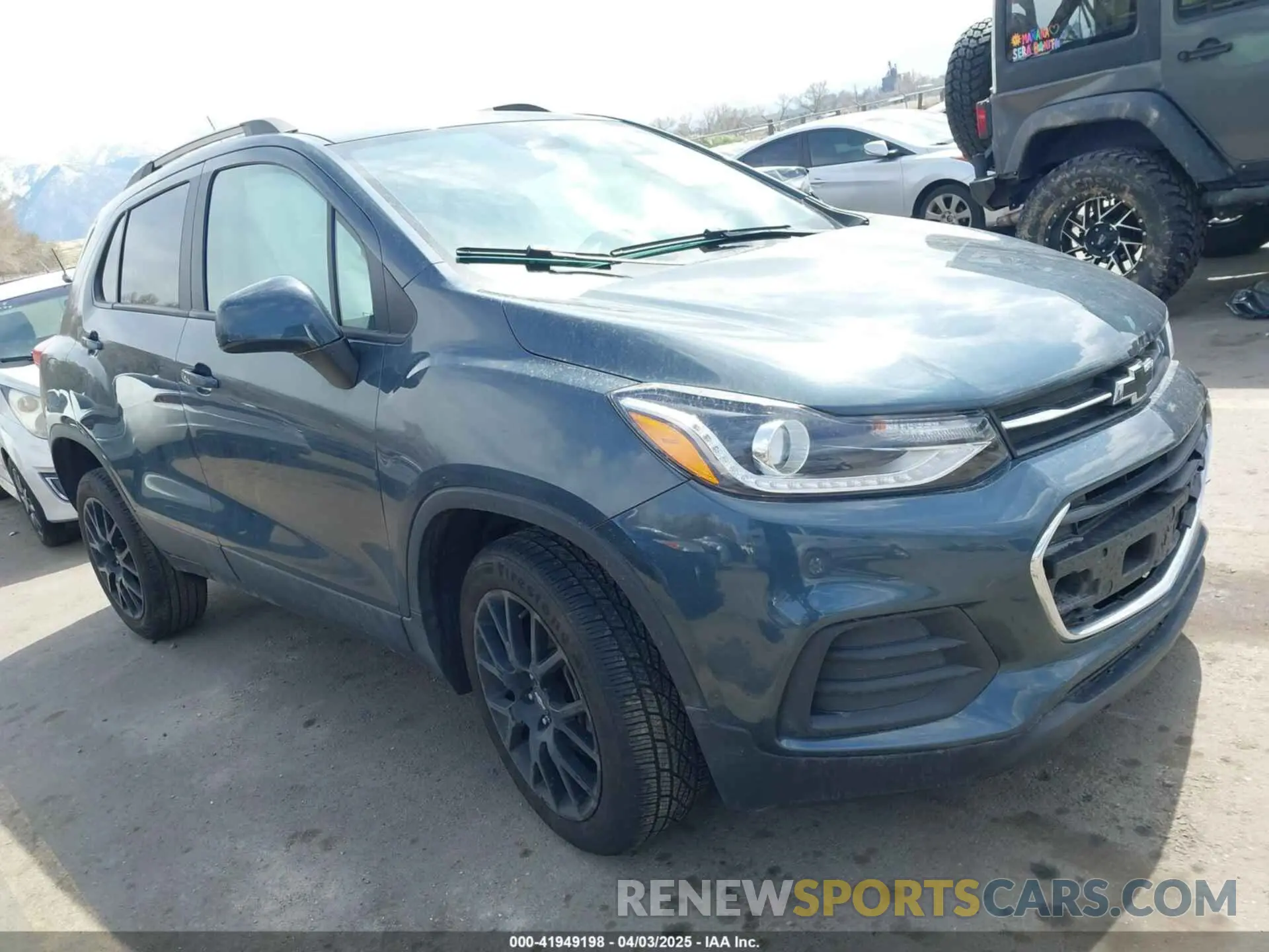 1 Photograph of a damaged car KL7CJPSM0NB528858 CHEVROLET TRAX 2022