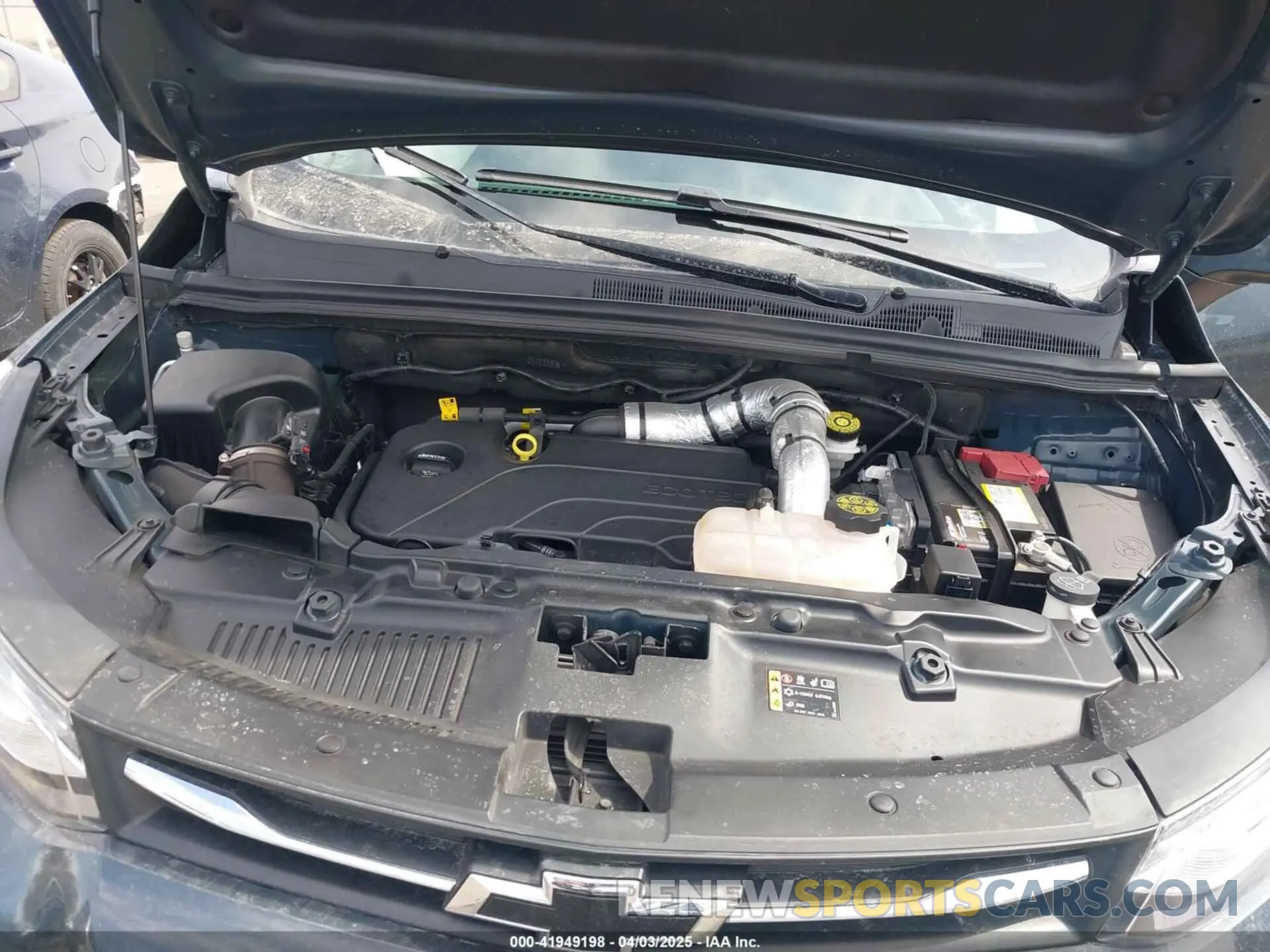 10 Photograph of a damaged car KL7CJPSM0NB528858 CHEVROLET TRAX 2022