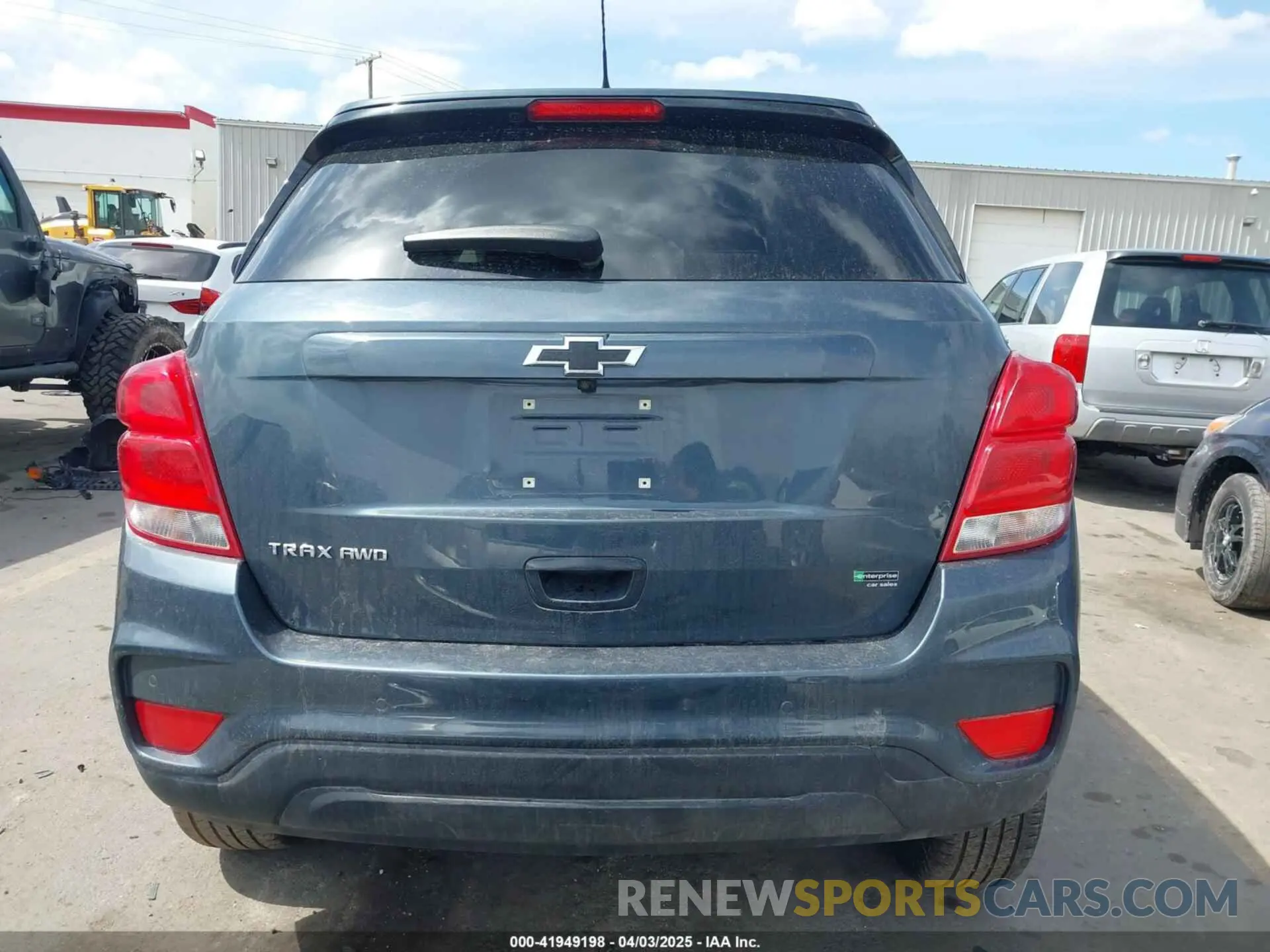 16 Photograph of a damaged car KL7CJPSM0NB528858 CHEVROLET TRAX 2022